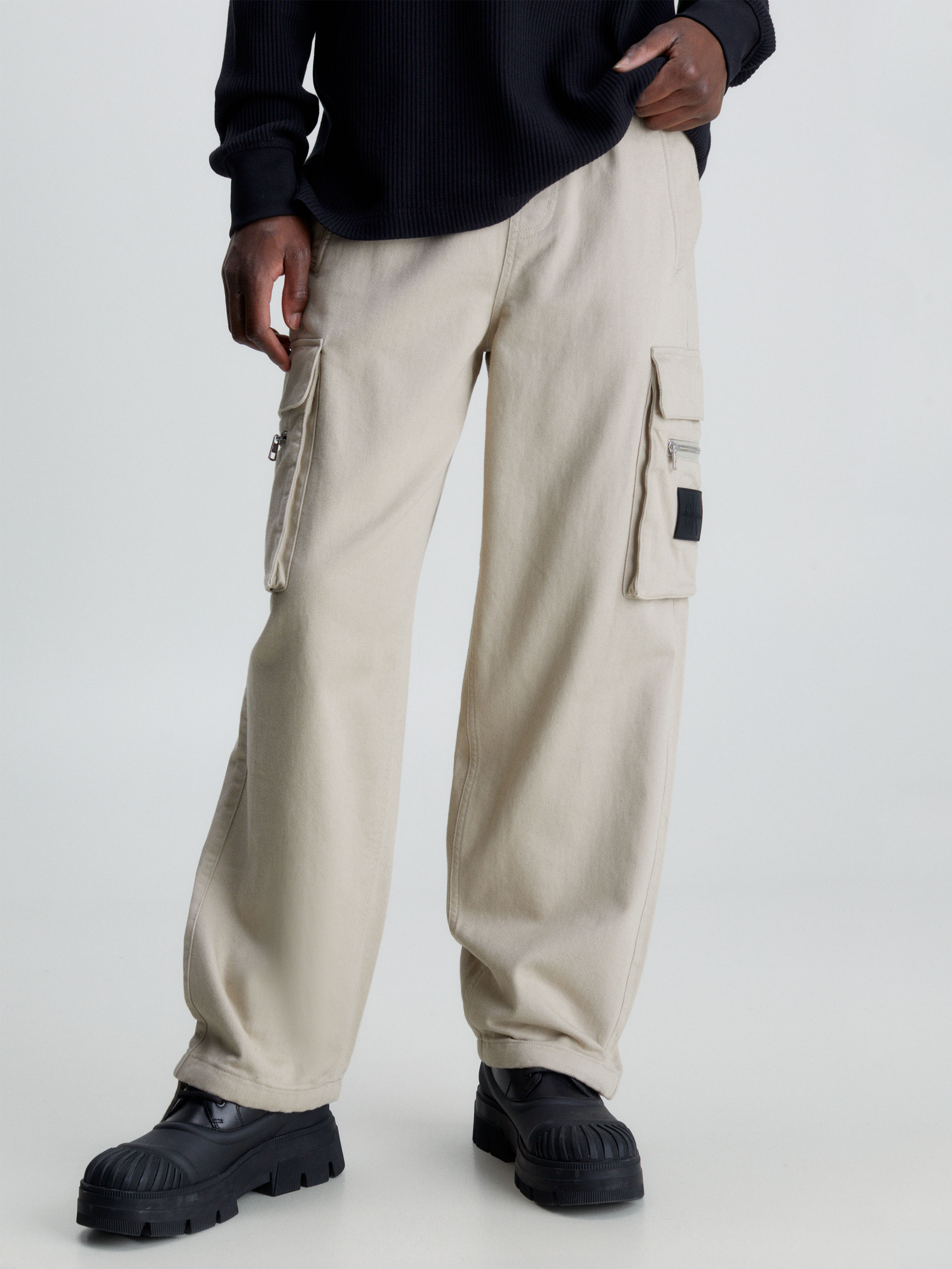 Calvin klein cotton twill pants new arrivals