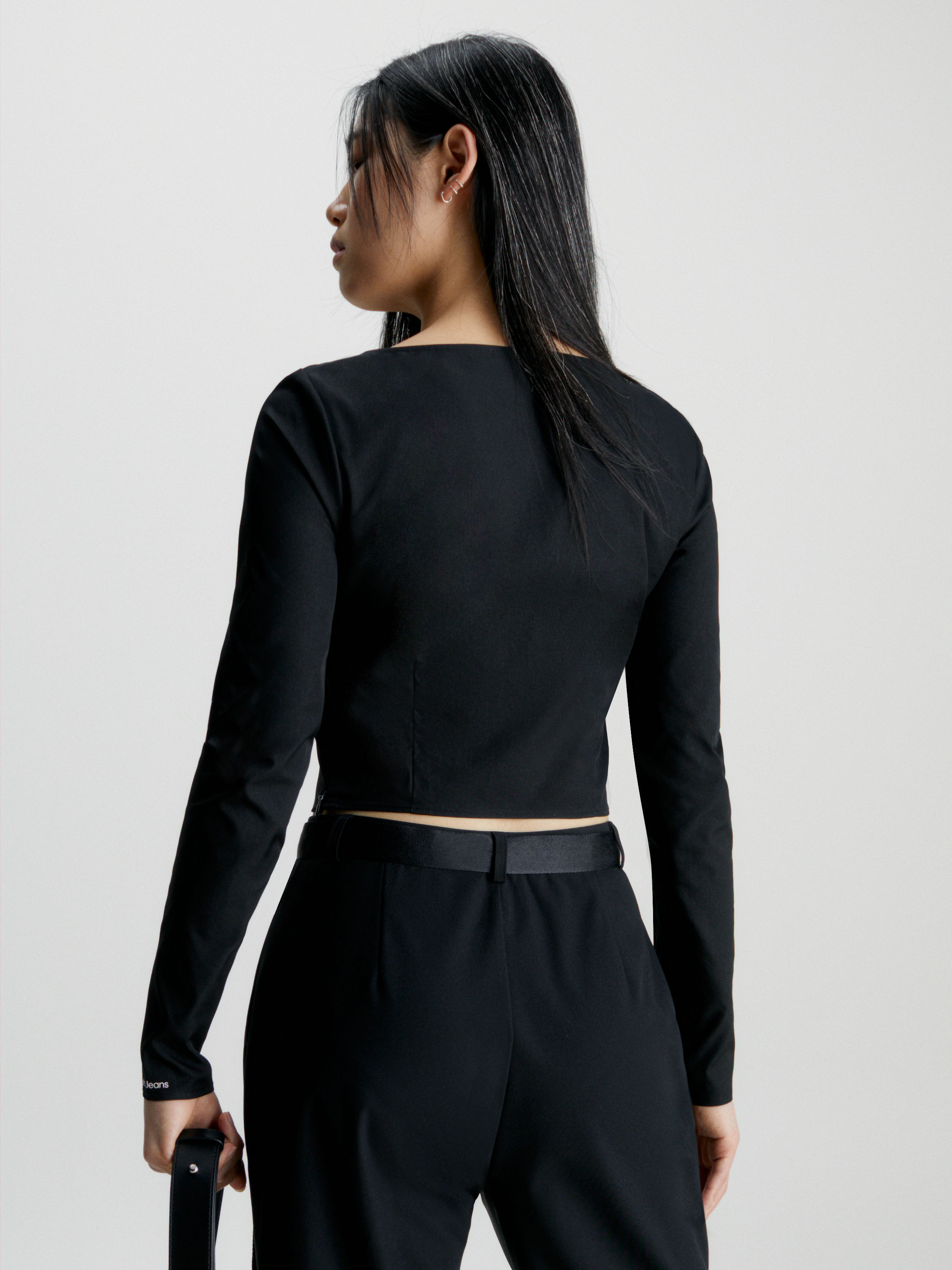 nache トップス CUT-OUT SLIM FIT LONG SLEEVE nache トップス CUT-OUT SLIM FIT LONG SLEEVE NACHE (ナチェ
