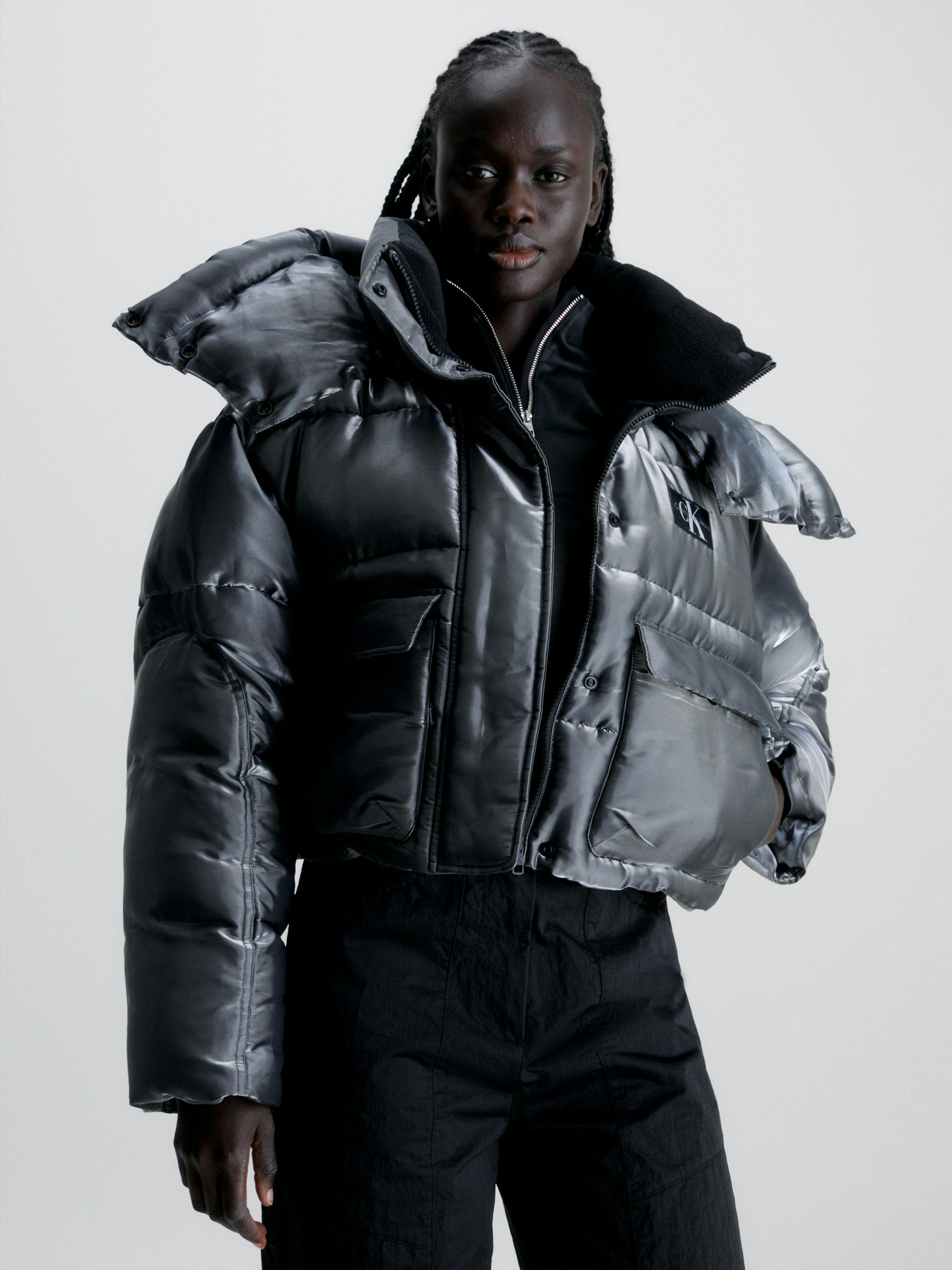 Teddy PlÃ¼sch Jacke Schwarz Leather Jacket S Oliver Teddy PlÃ¼sch