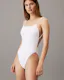 Archive Rib Open Back Swimsuit
