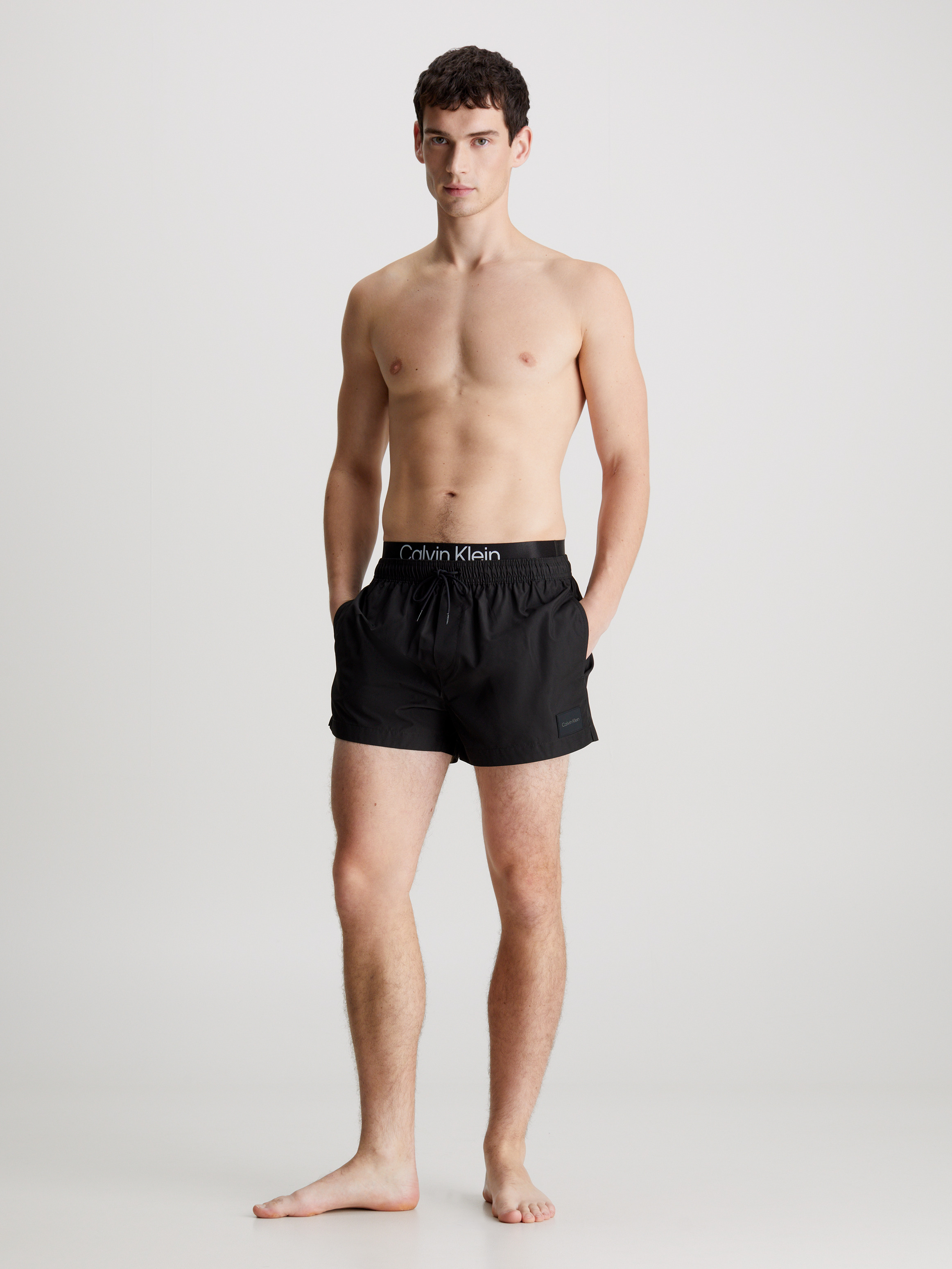 メーカー 一覧 Shorts Swim Waistband Double Steel CK | Klein Calvin 水着・ラッシュガード