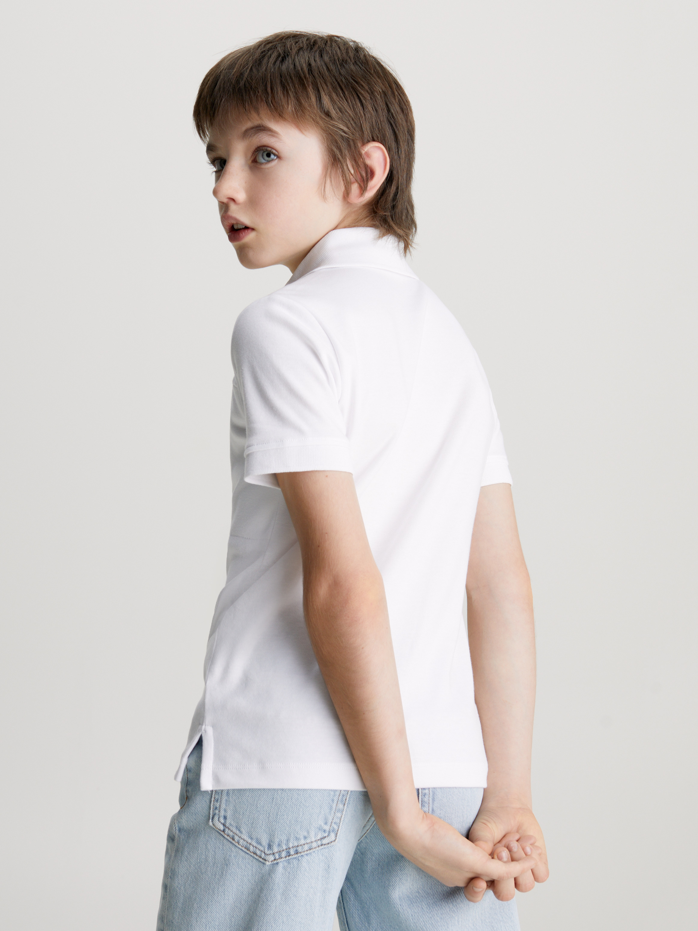 Boys Chest Pocket Polo Shirt | Calvin Klein