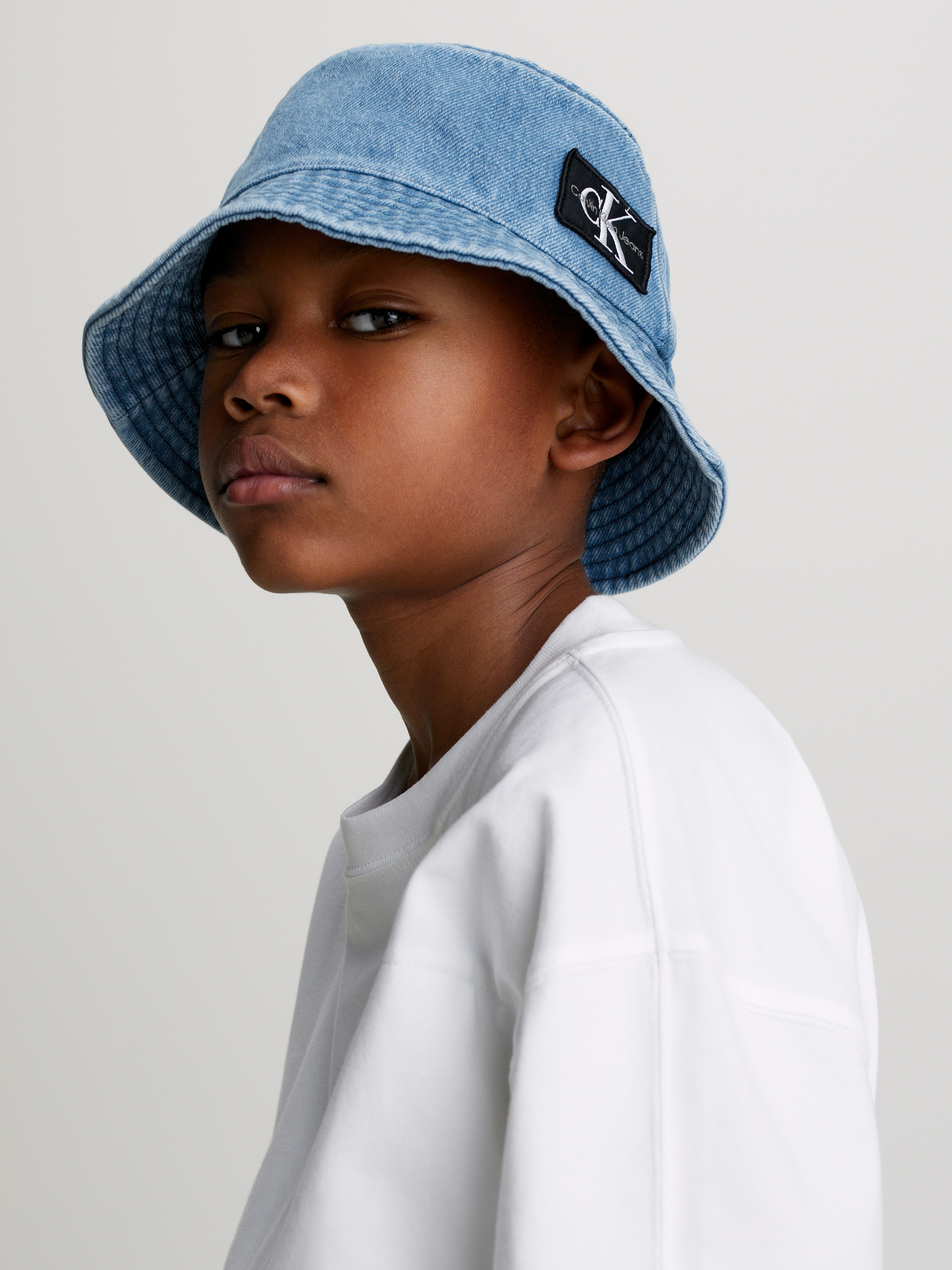 Kids Denim Bucket Hat | Calvin Klein