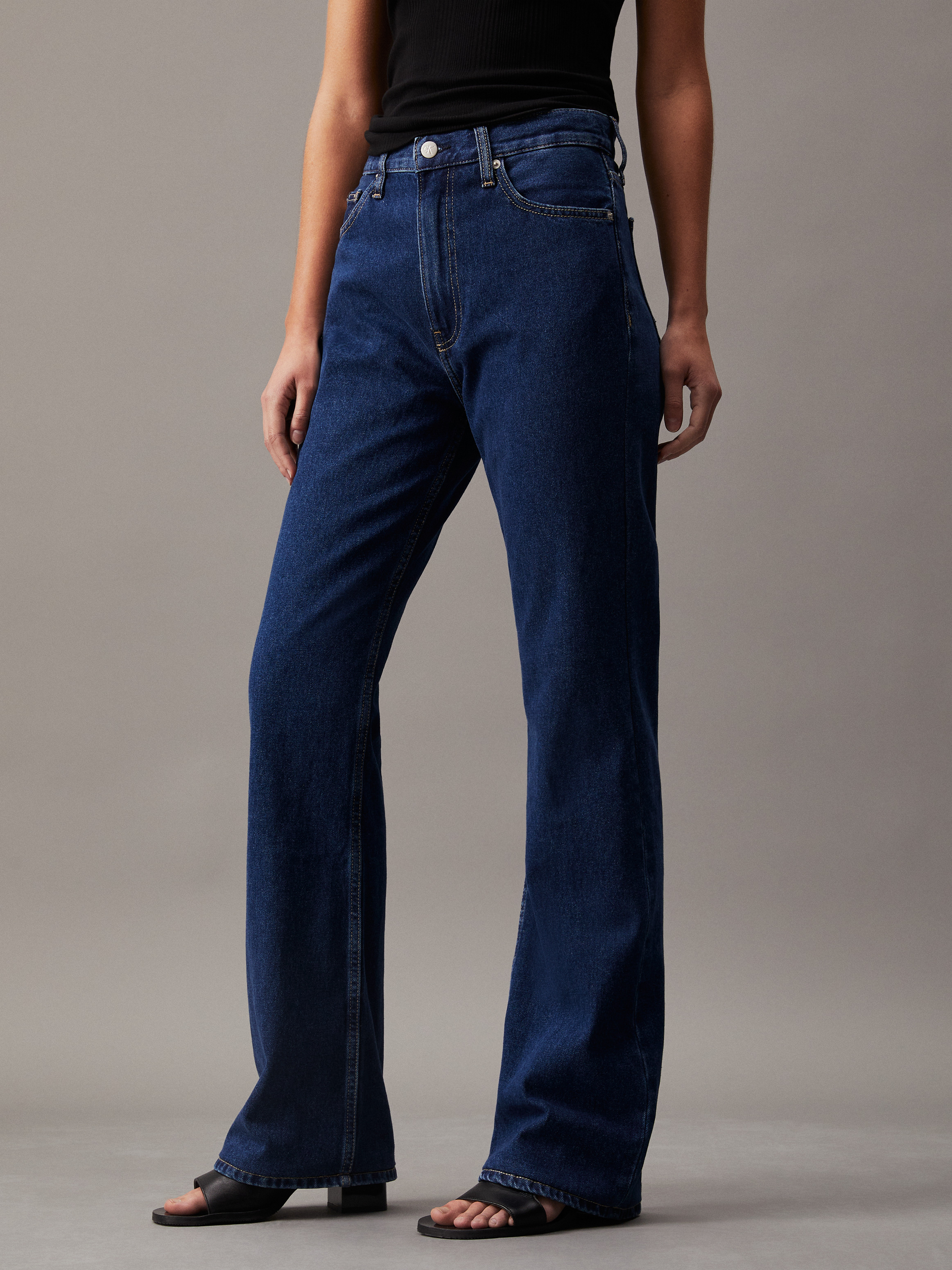お値下げ新品☆i BLUES BOOTCUT FIT L～XL 2025SS Authentic Bootcut Jeans | Calvin Klein