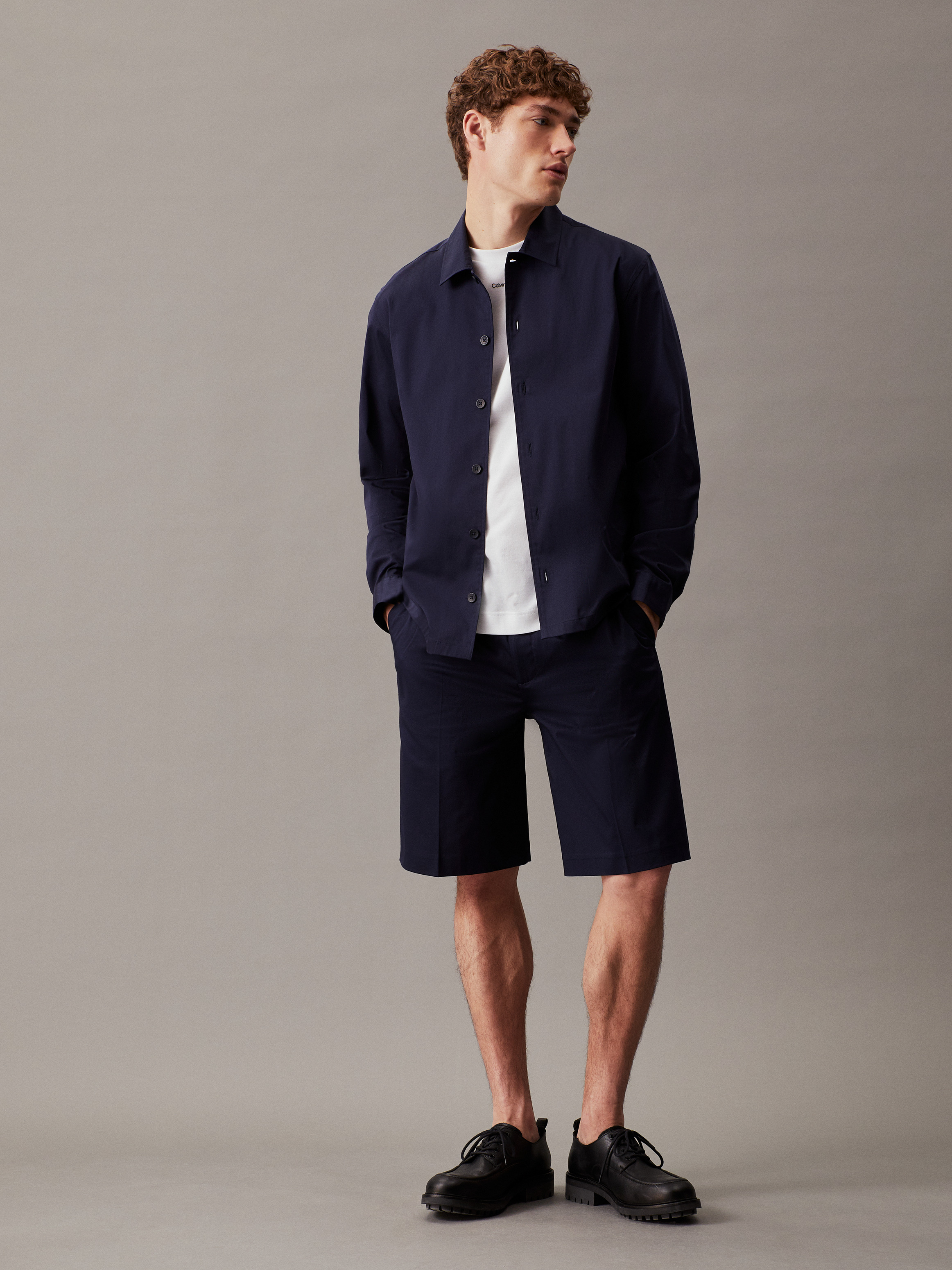 Sateen Stretch Shorts