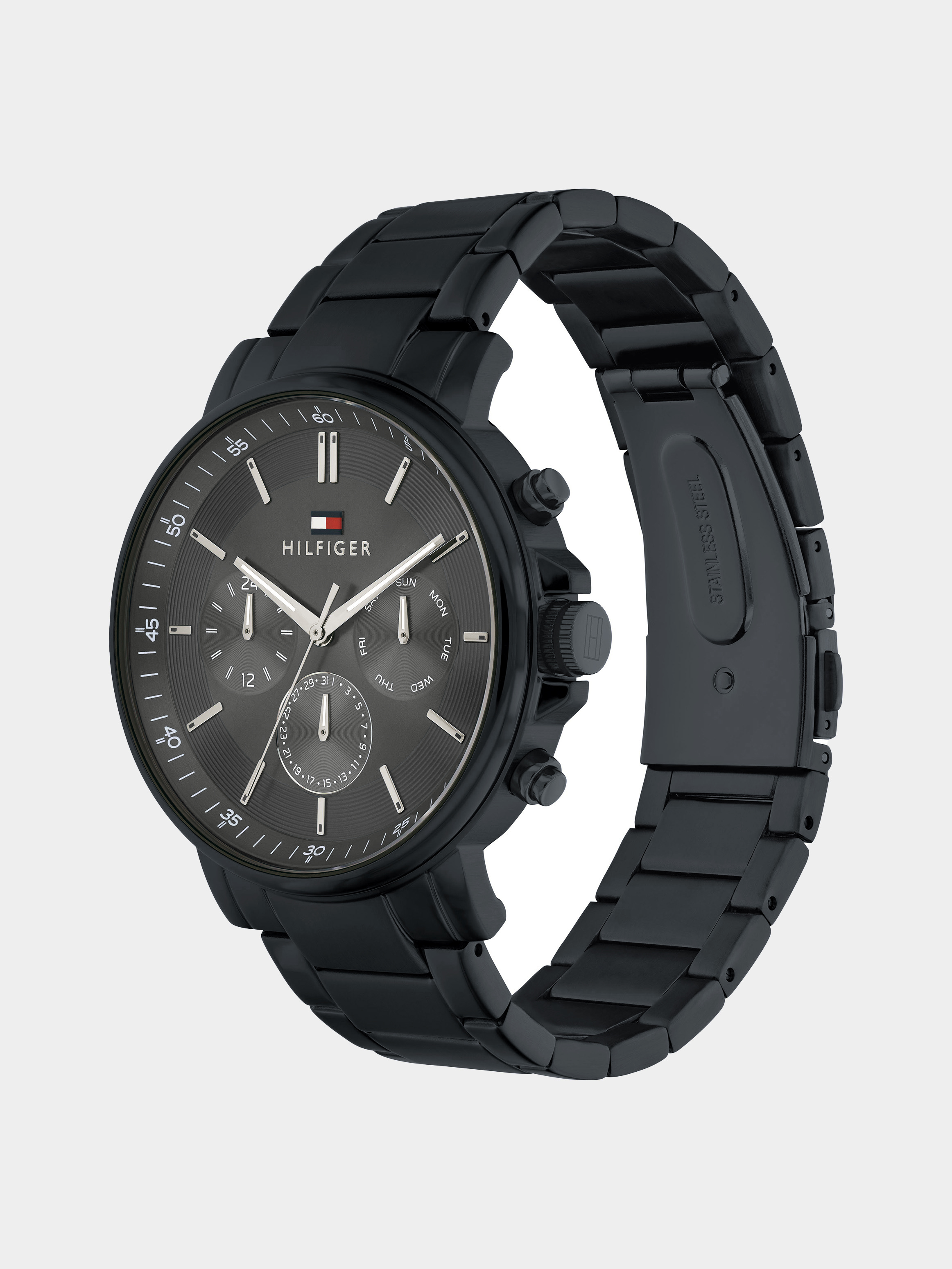 Tyson Ionic Plated Blue Steel Watch