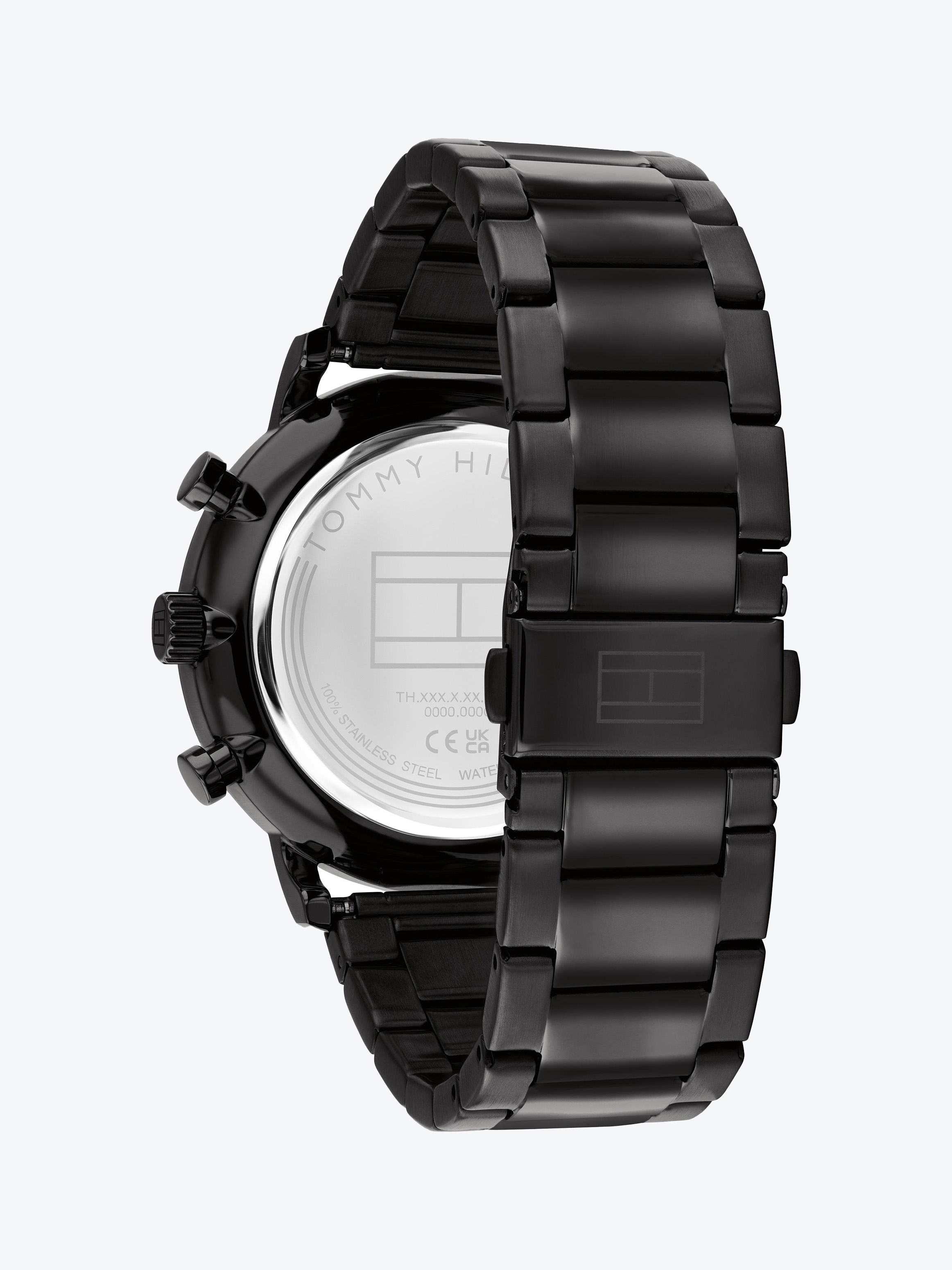 modhy様 Legend Black Dial Stainless Steel Watch | Watches | Tommy Hilfiger