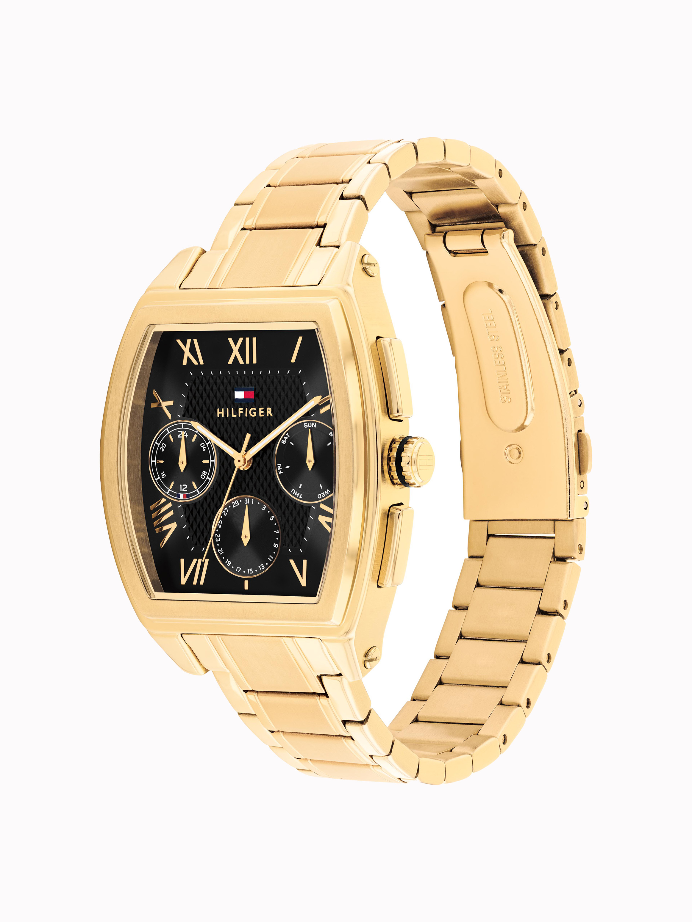 Oxford Ionic Plated Thin Gold Steel Watch