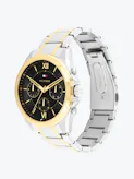 Stainless Steel Ionic Plated Thin Gold Steel Watch