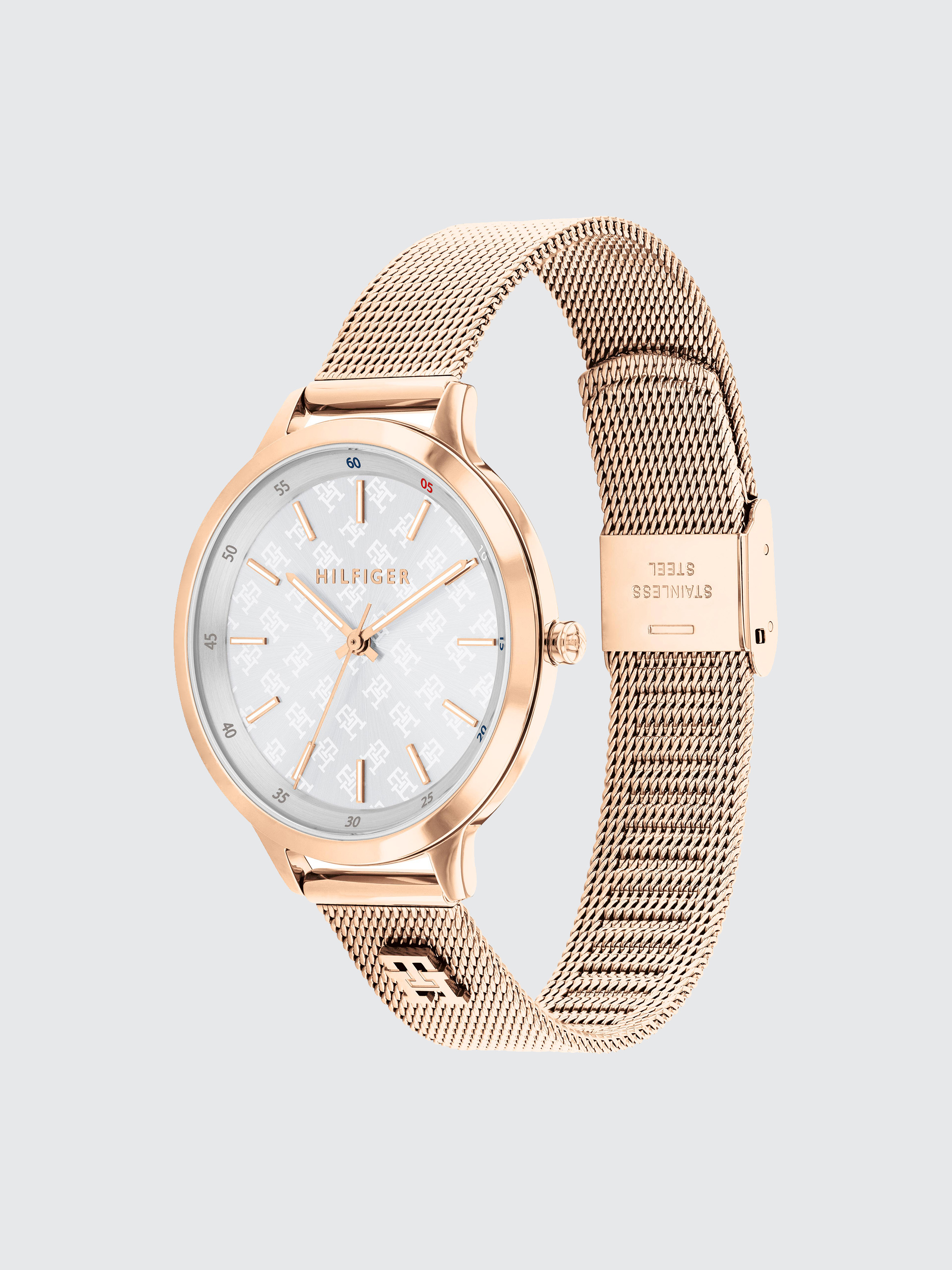 Tommy hilfiger women's hot sale watch rose gold