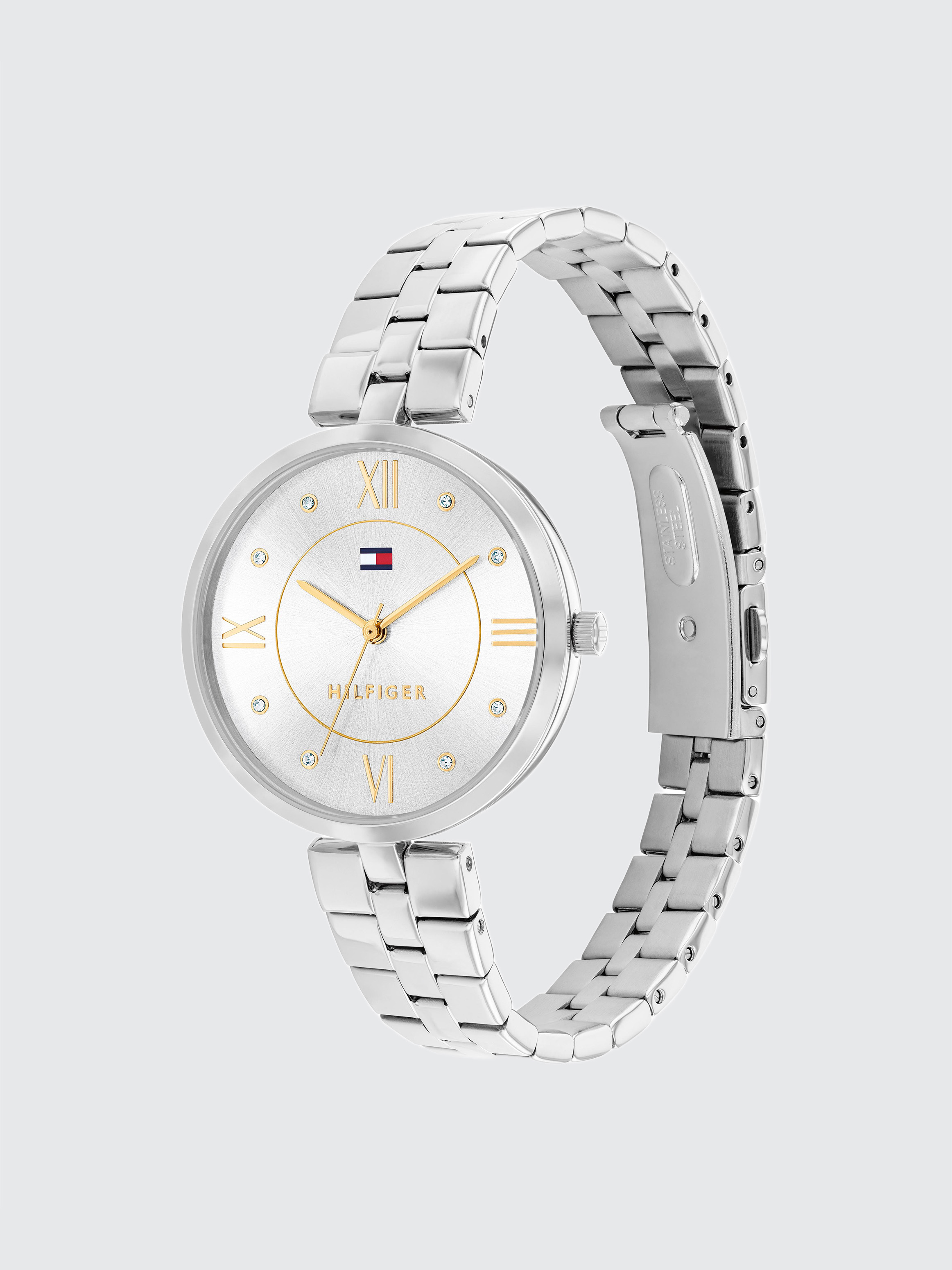 Tommy Hilfiger Ella Silver Watch