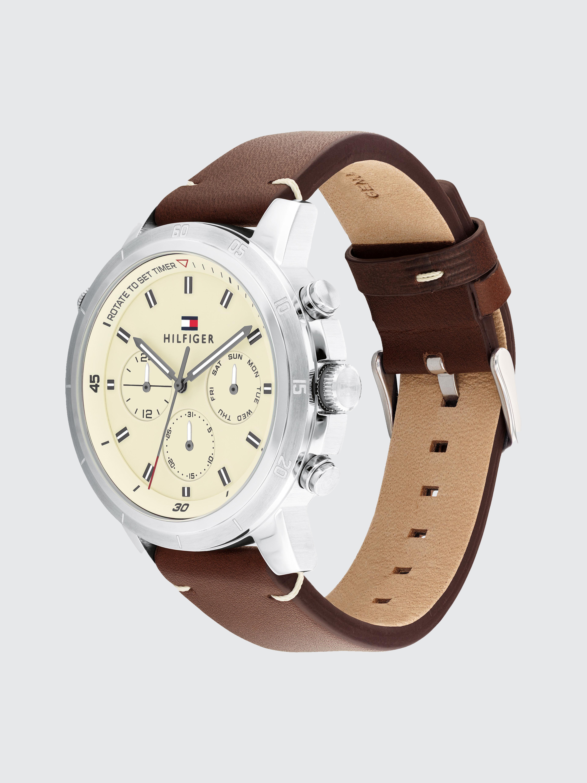 Tommy Hilfiger Troy Parchment Dial Watch | Watches | Tommy Tommy Hilfiger Troy Parchment Dial Watch | Watches | Tommy