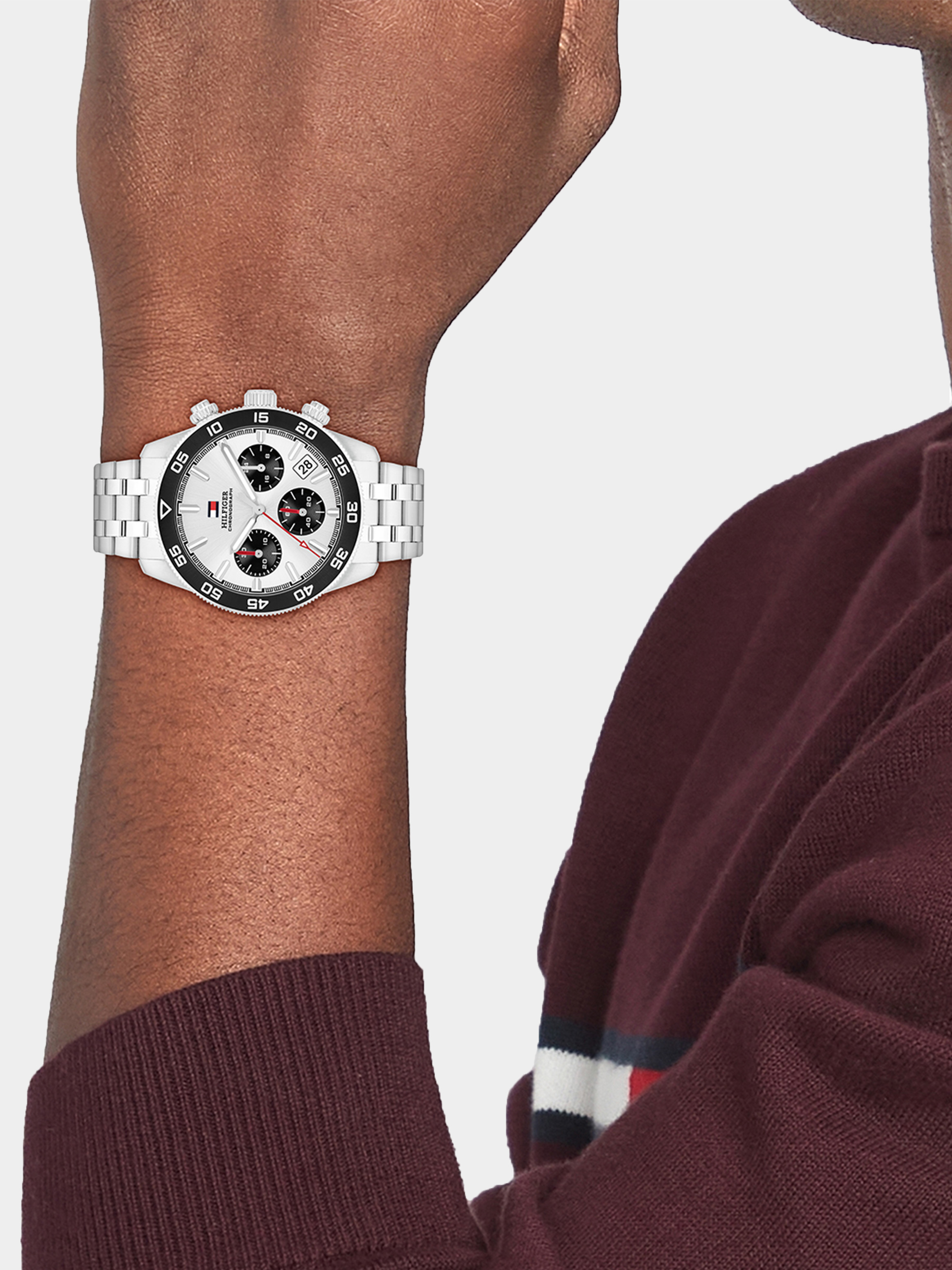 TH 85 Stainless Steel Watch Watches Tommy Hilfiger