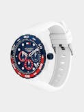 TH-Regatta White Silicone Watch