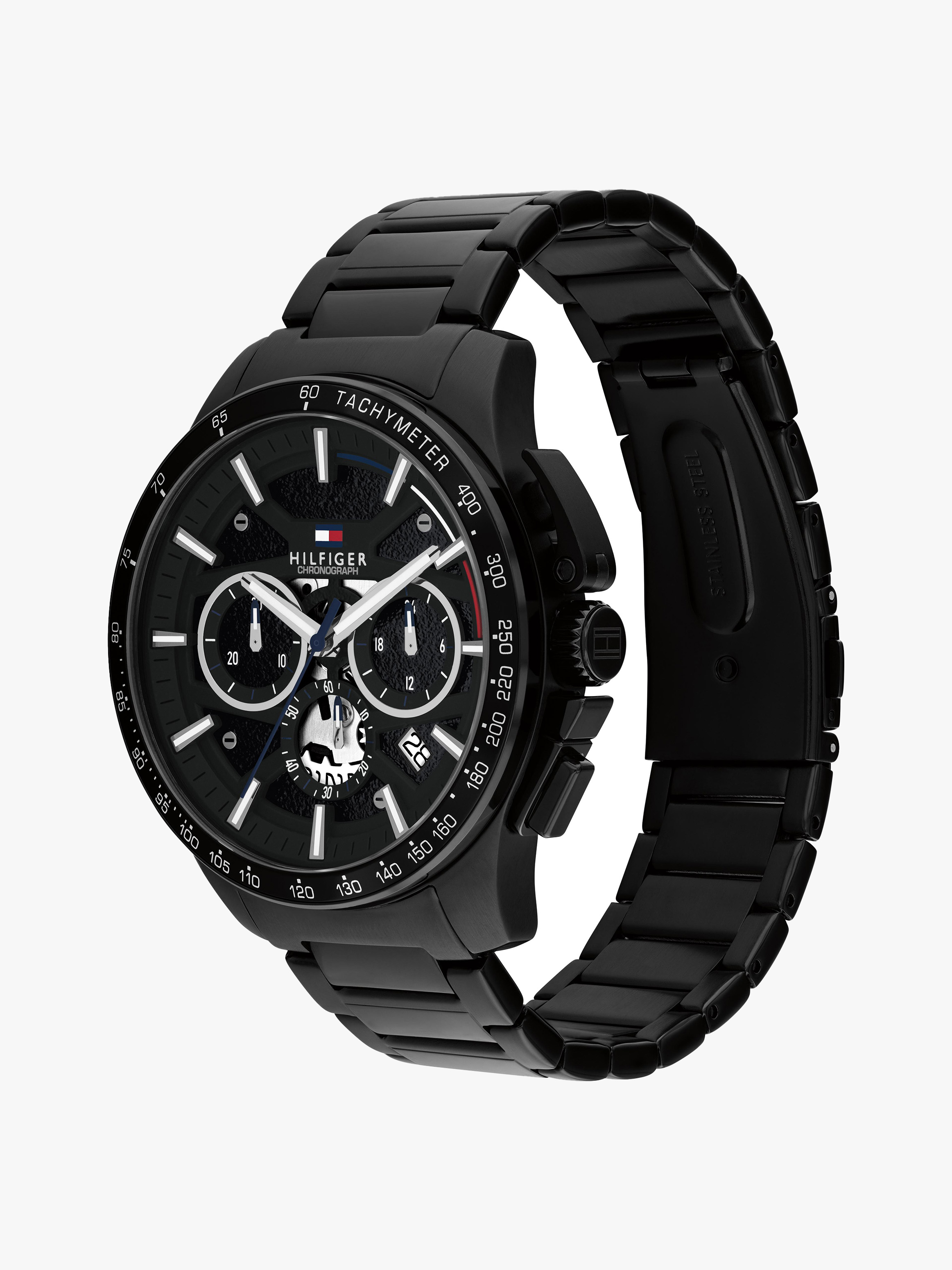 Bank Ionic Plated Steel Watch