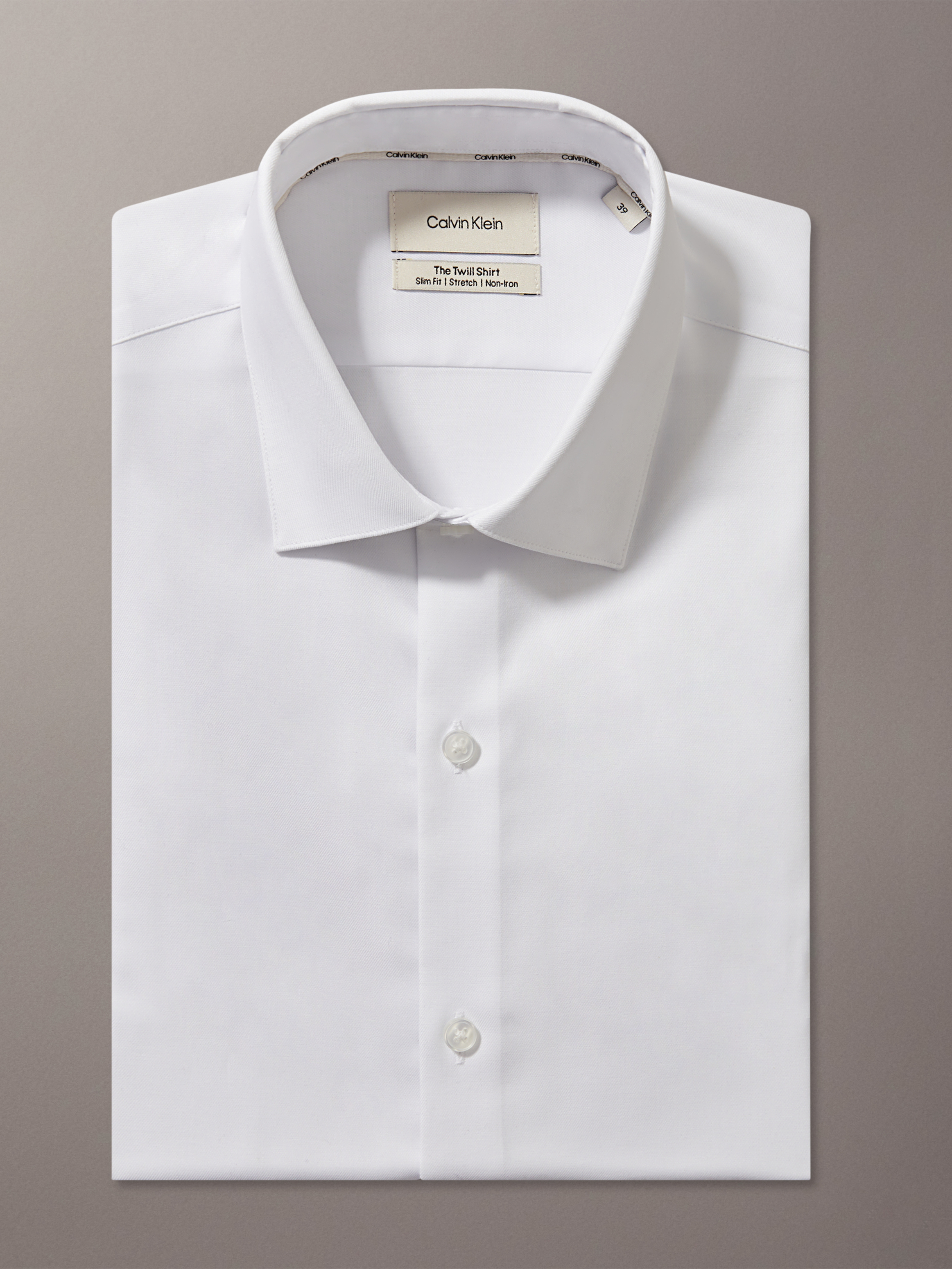 Twill Business Shirt | Mens Shirts | Calvin Klein