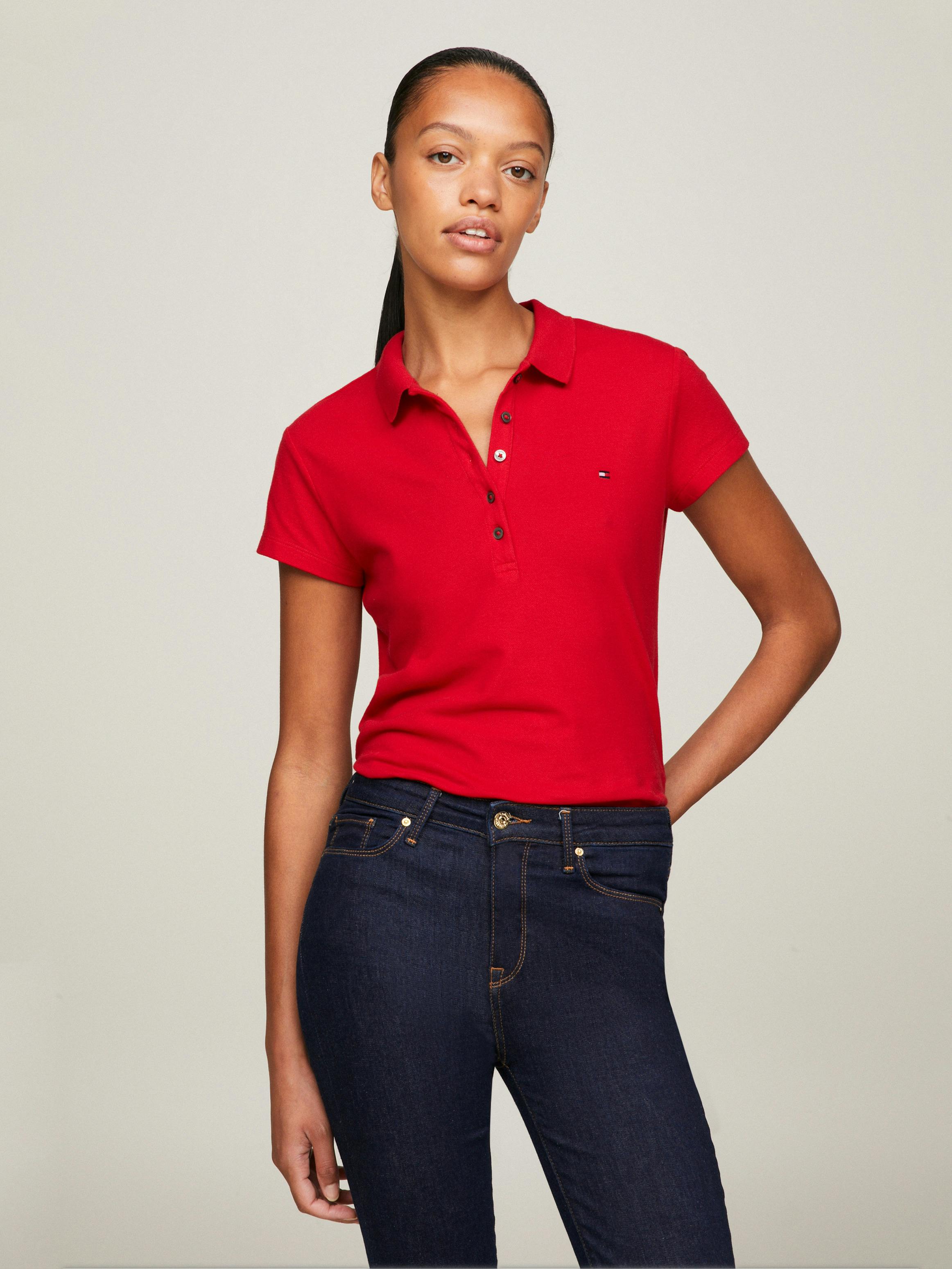 Heritage Slim Fit Polo Shirt Polo Shirts Tommy Hilfiger