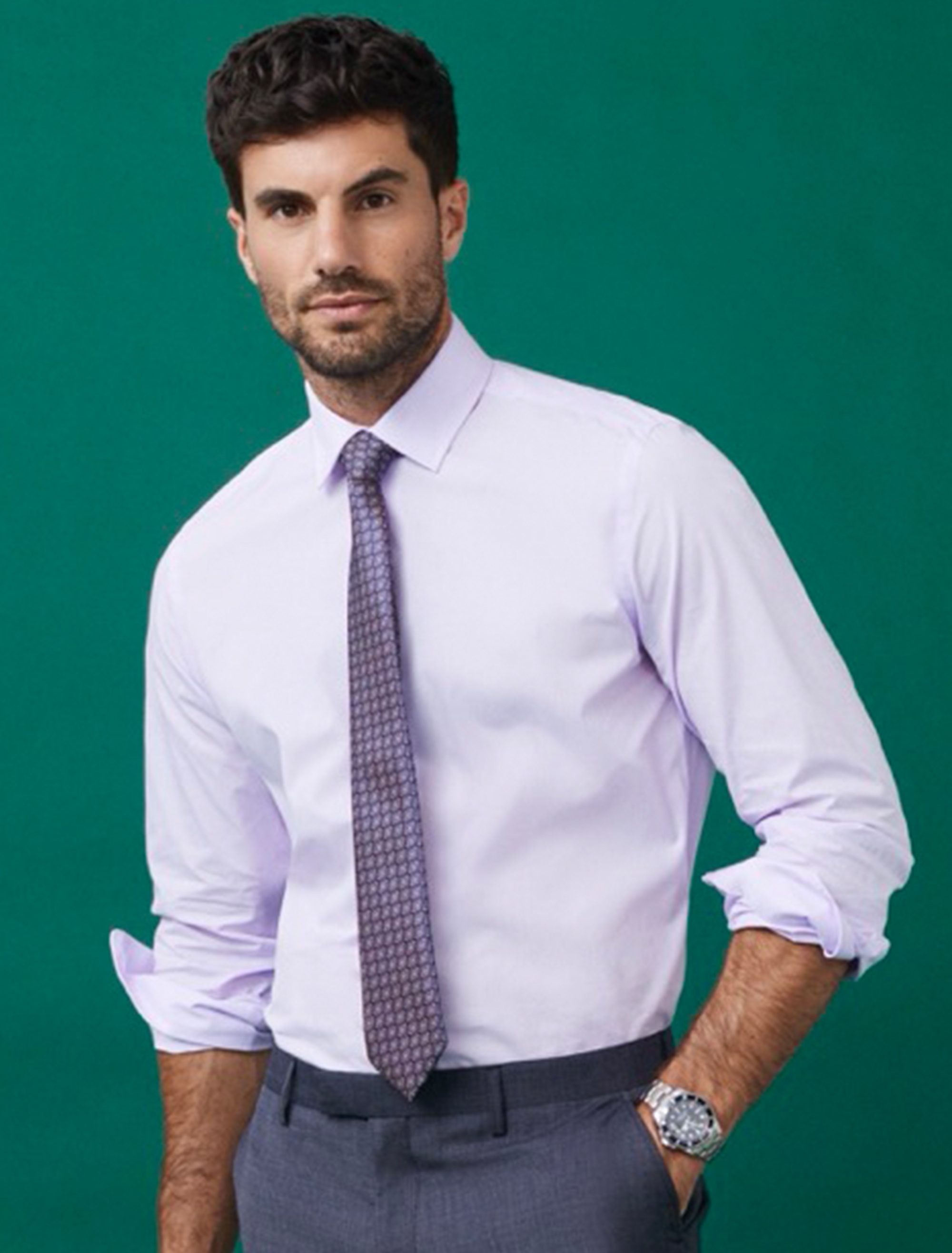 Mini Poplin Check Shirt