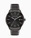 Define Ionic Plated Black Steel Black Dial Watch
