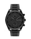 Impact Ionic Plated Black Steel Black Dial Watch
