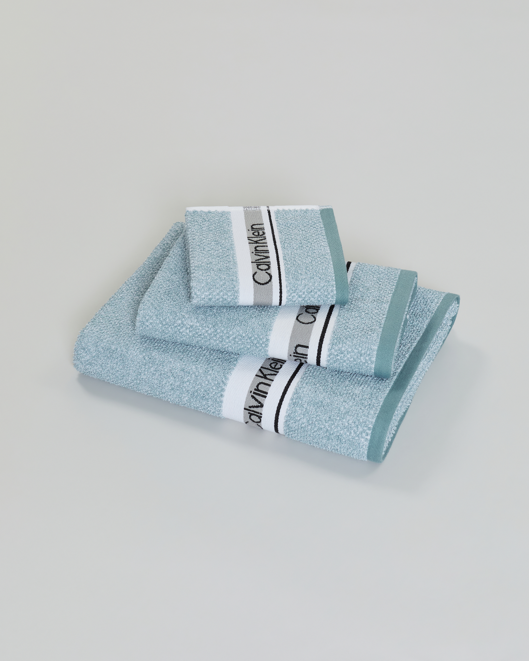 Ck Logo Band Hand Towel Towels Calvin Klein