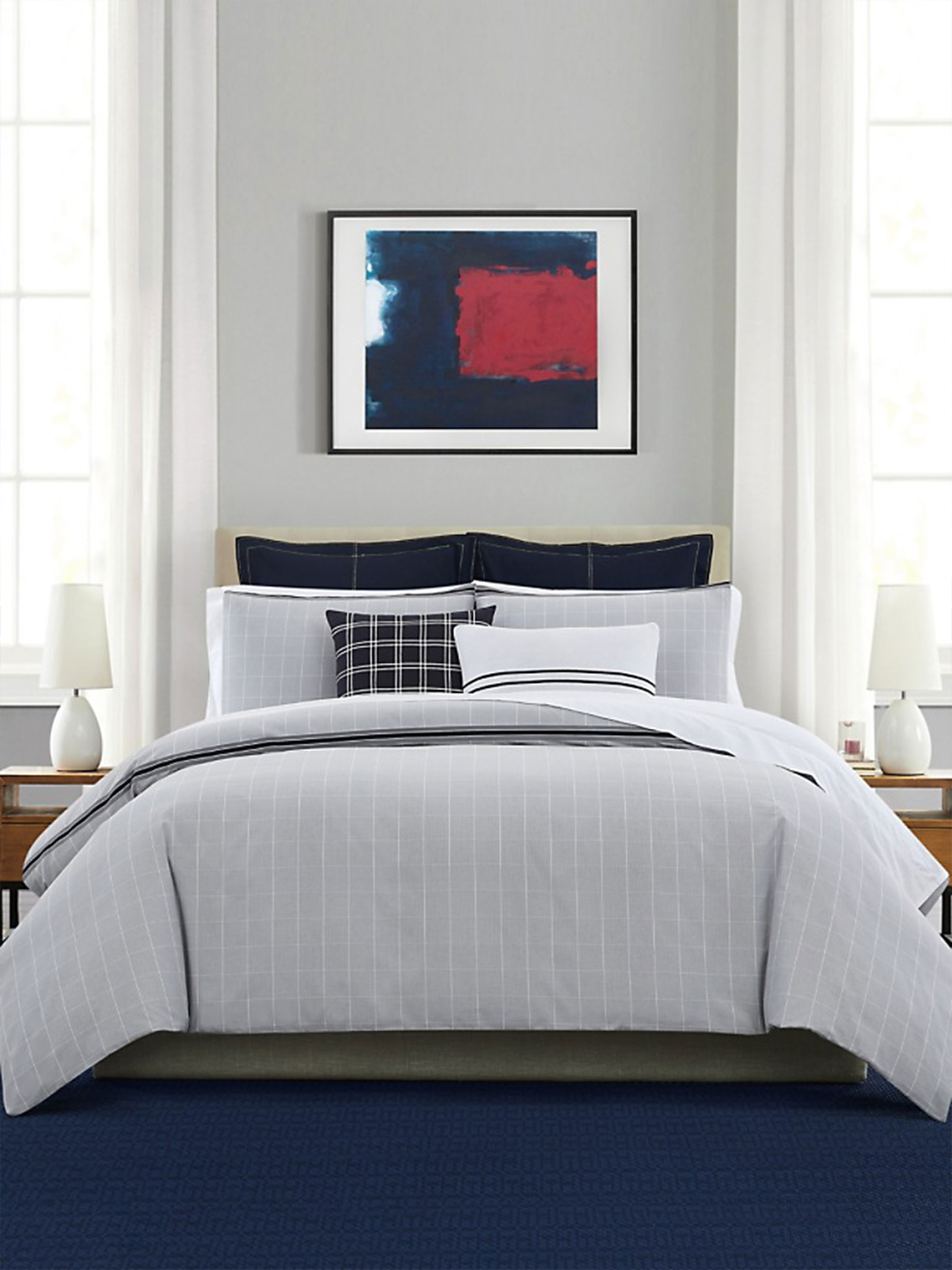 TH Country Club Set Queen Bed Covers Tommy Hilfiger