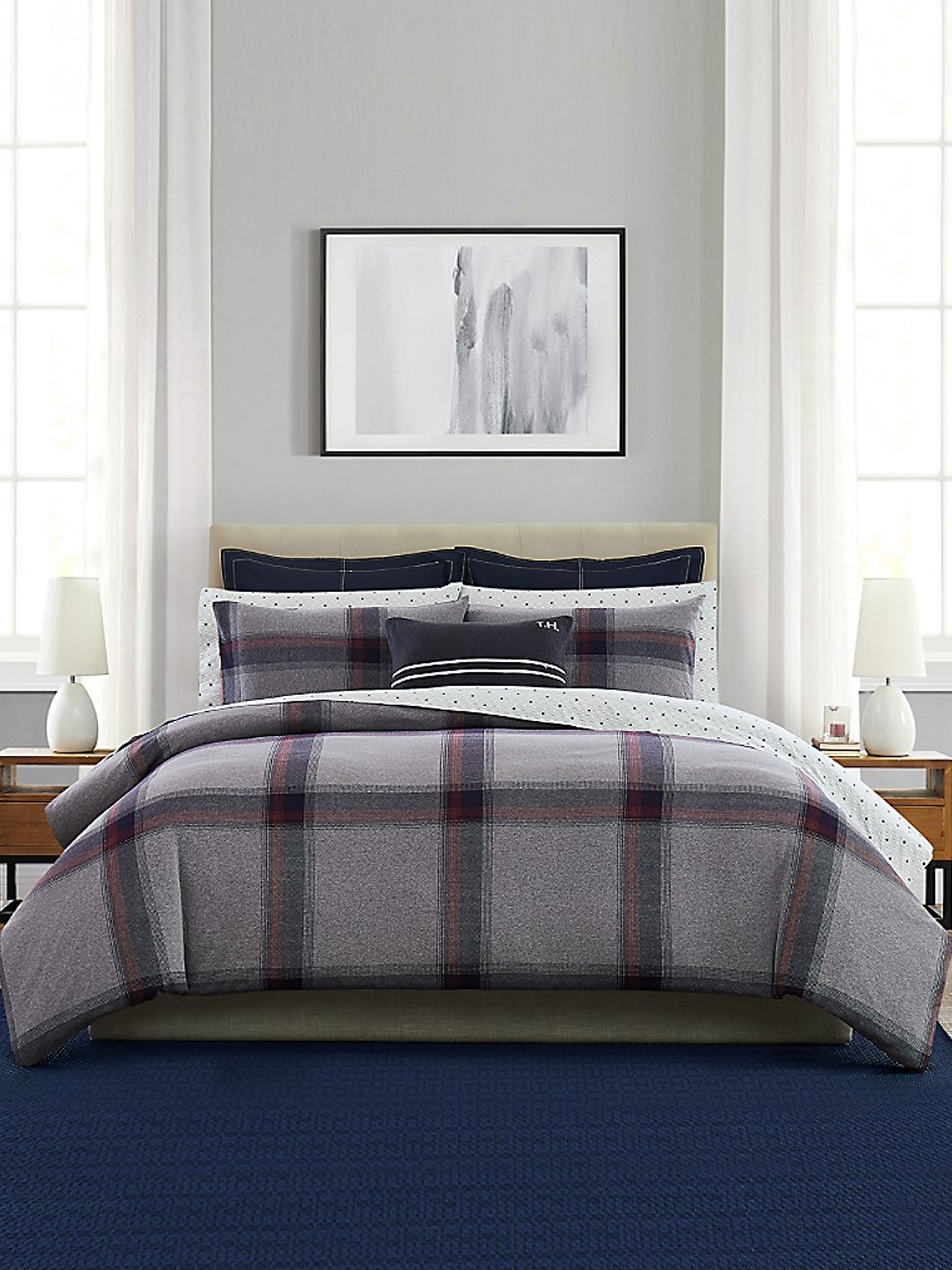 tommy hilfiger king size bedding