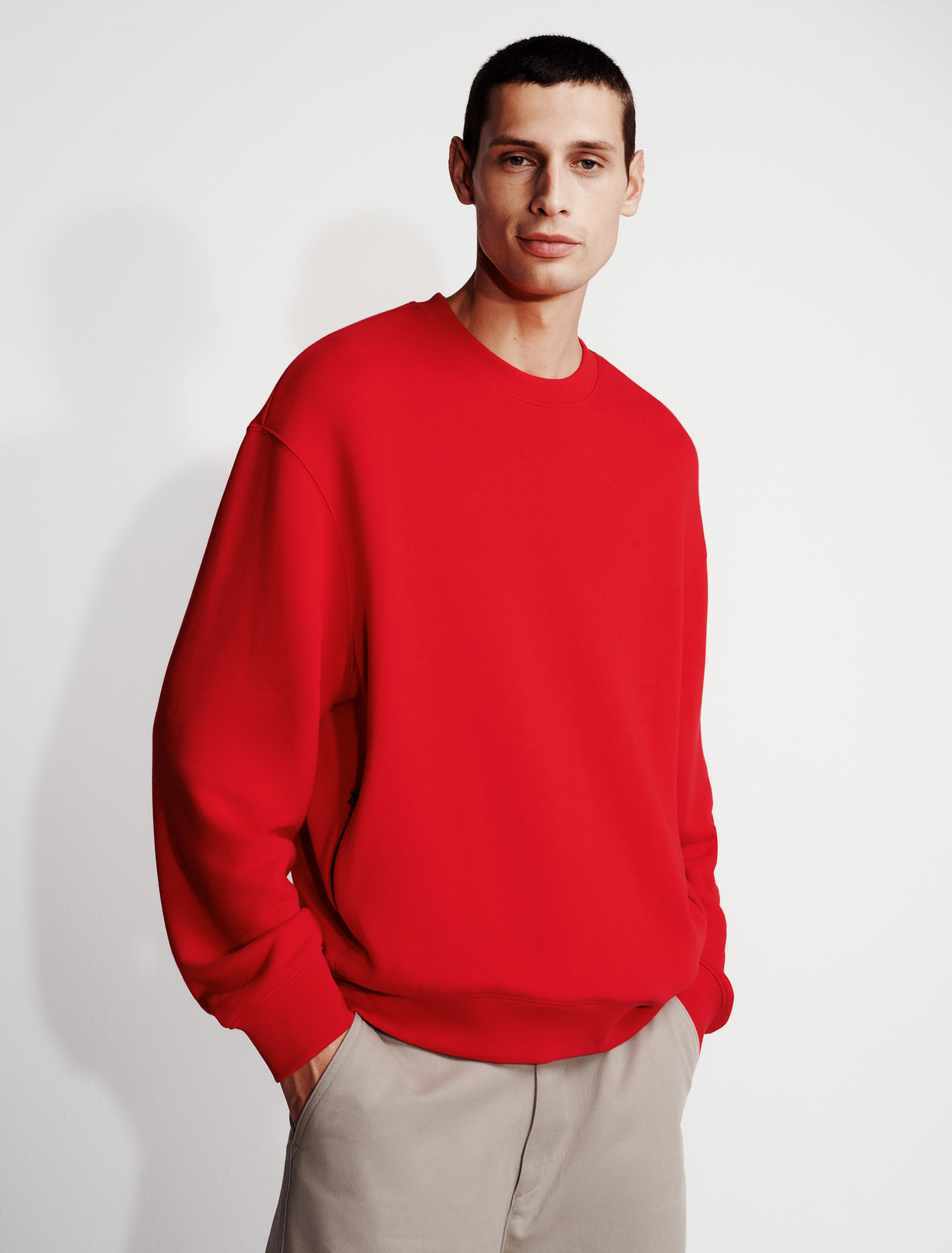 Lux Terry Crewneck Sweatshirt | Calvin Klein