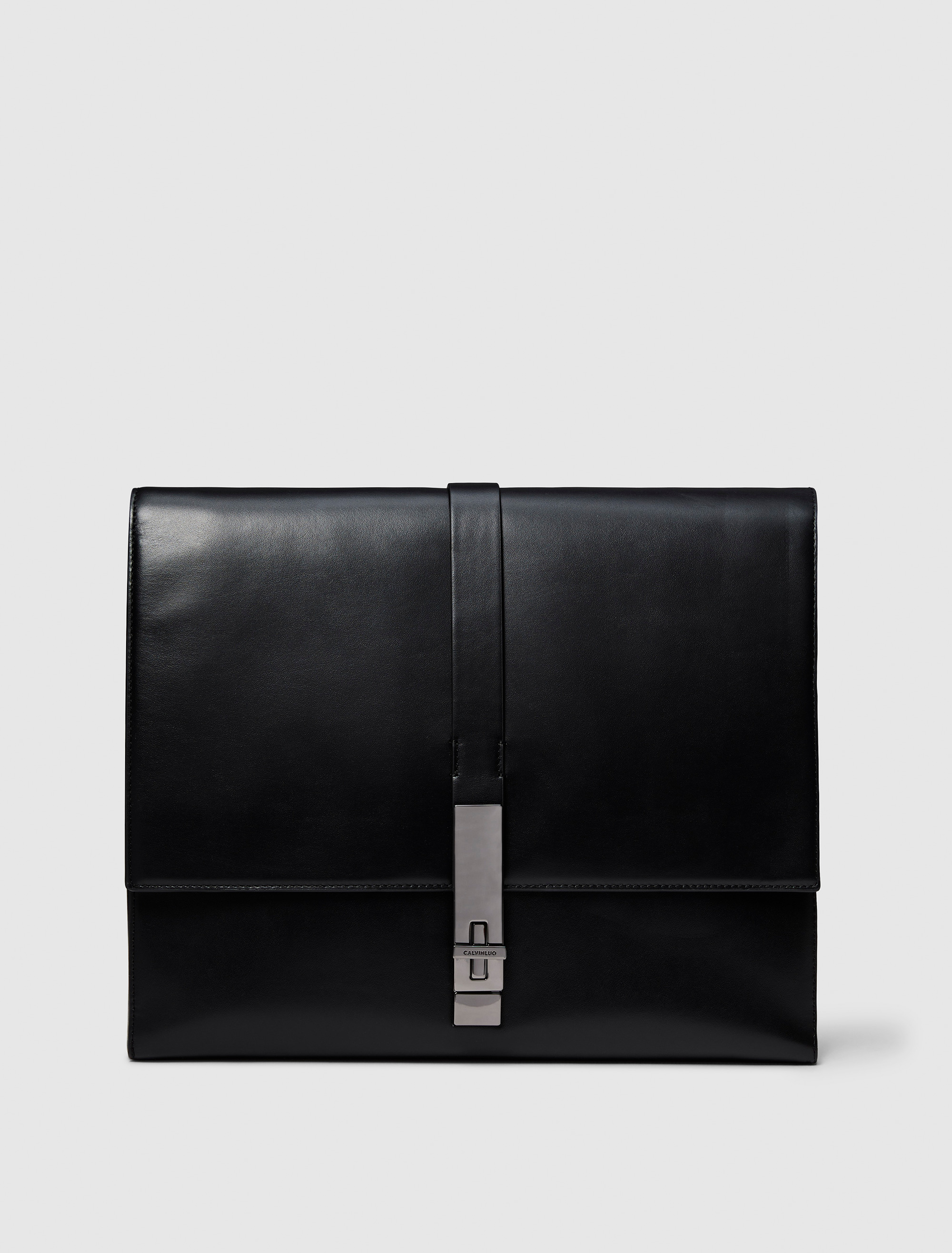 Leather Messenger Bag | Calvin Klein