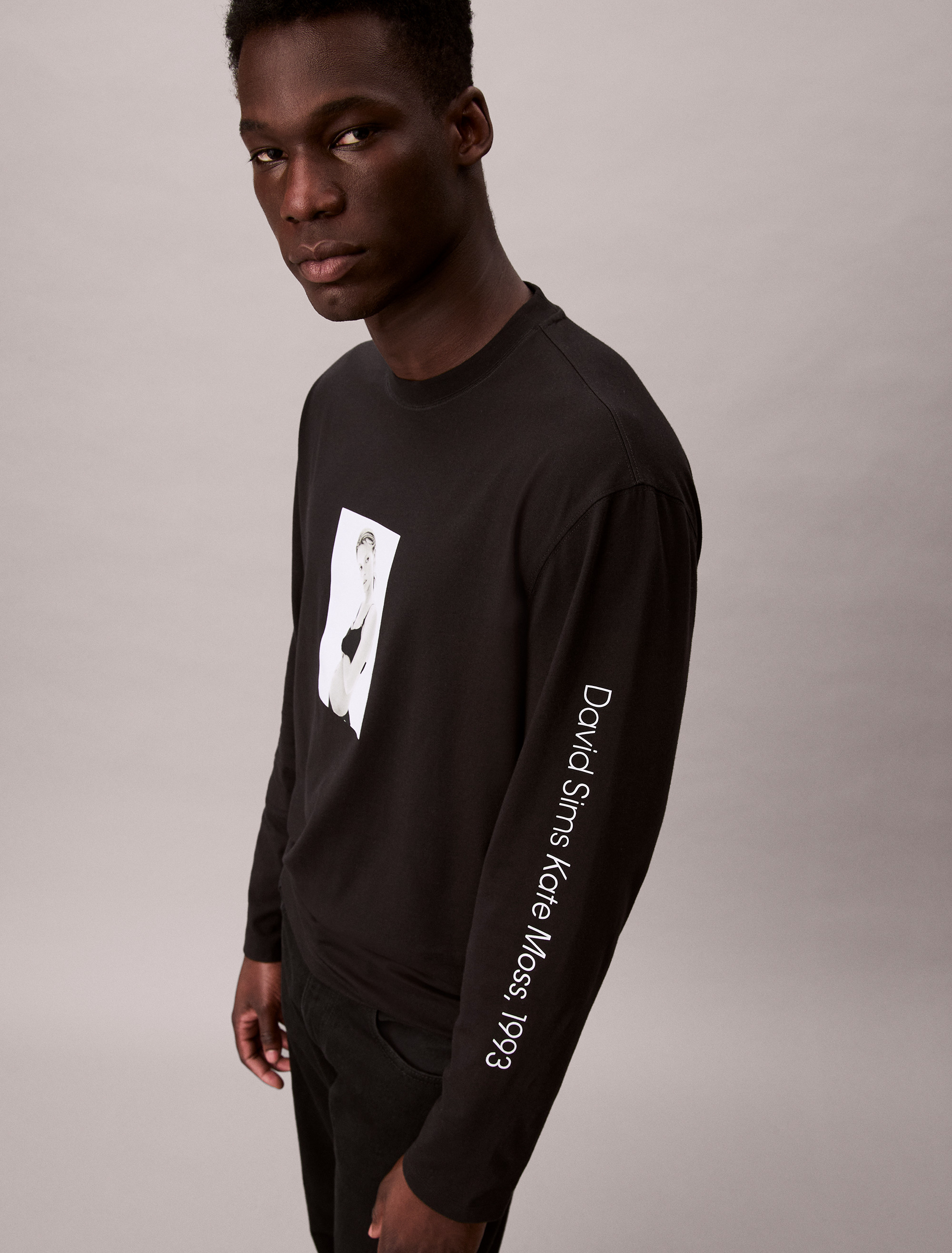 Kate Moss Graphic Relaxed T-Shirt | Calvin Klein