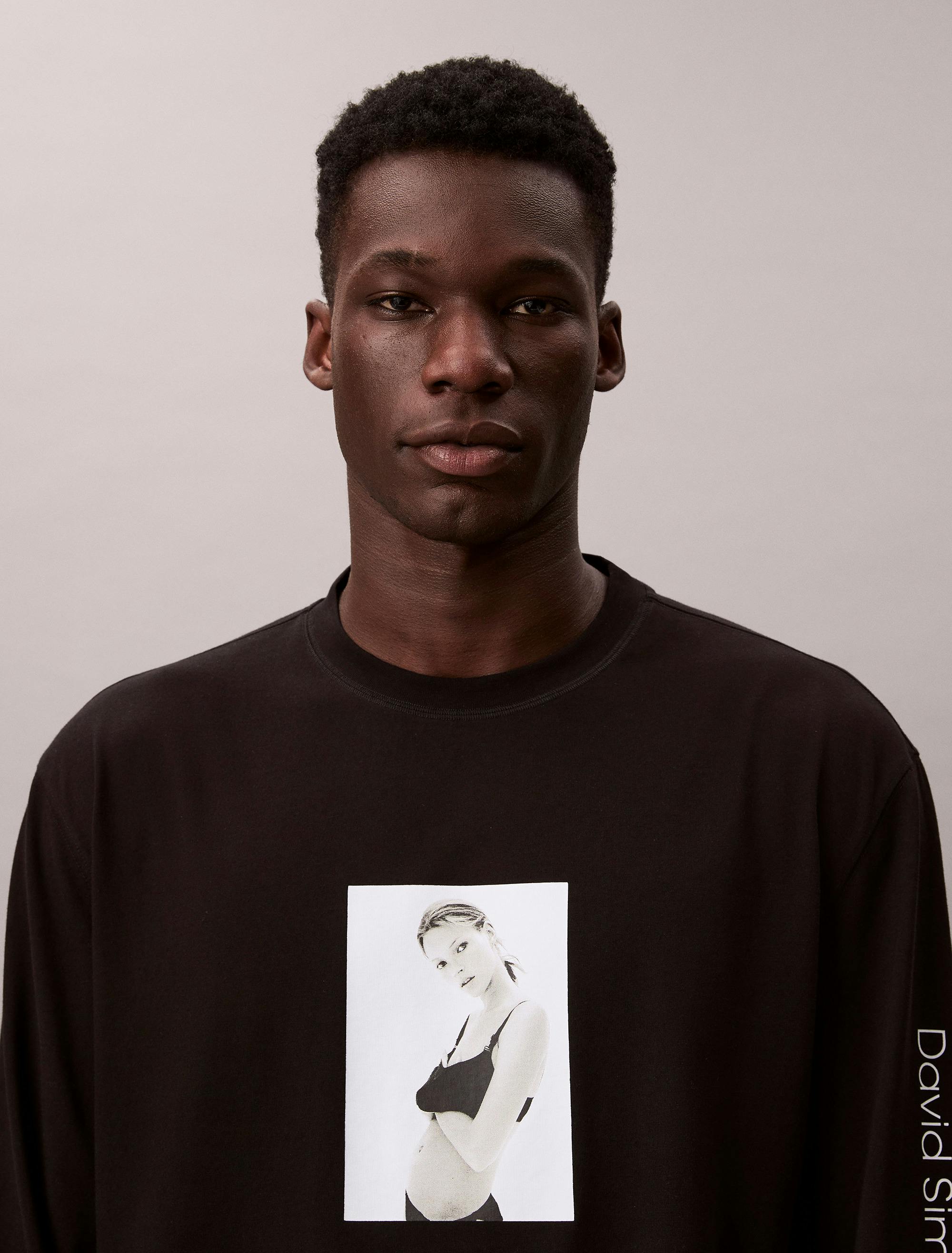 Kate Moss Graphic Relaxed T-Shirt | Calvin Klein