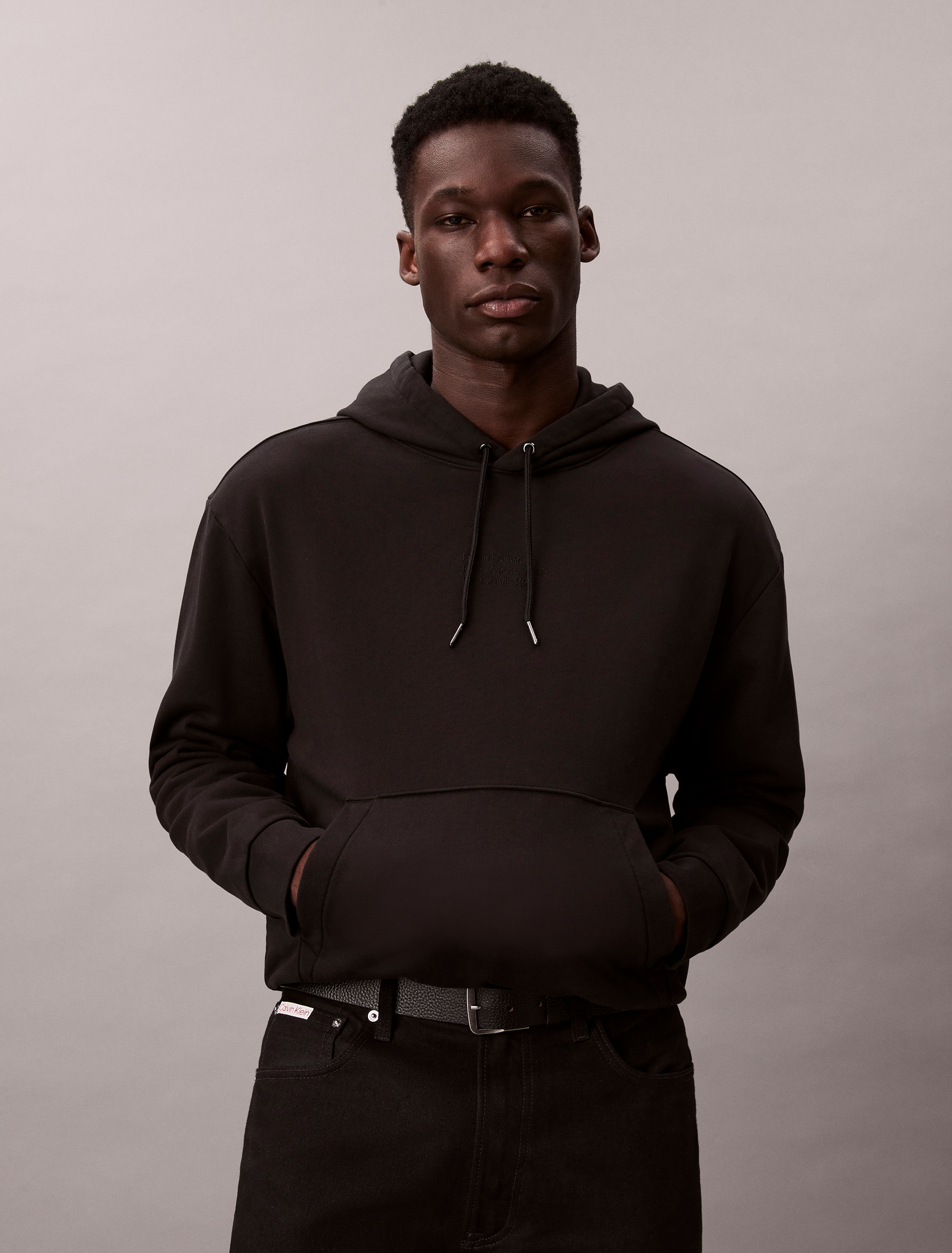 Kate Moss Fleece Graphic Hoodie | Calvin Klein