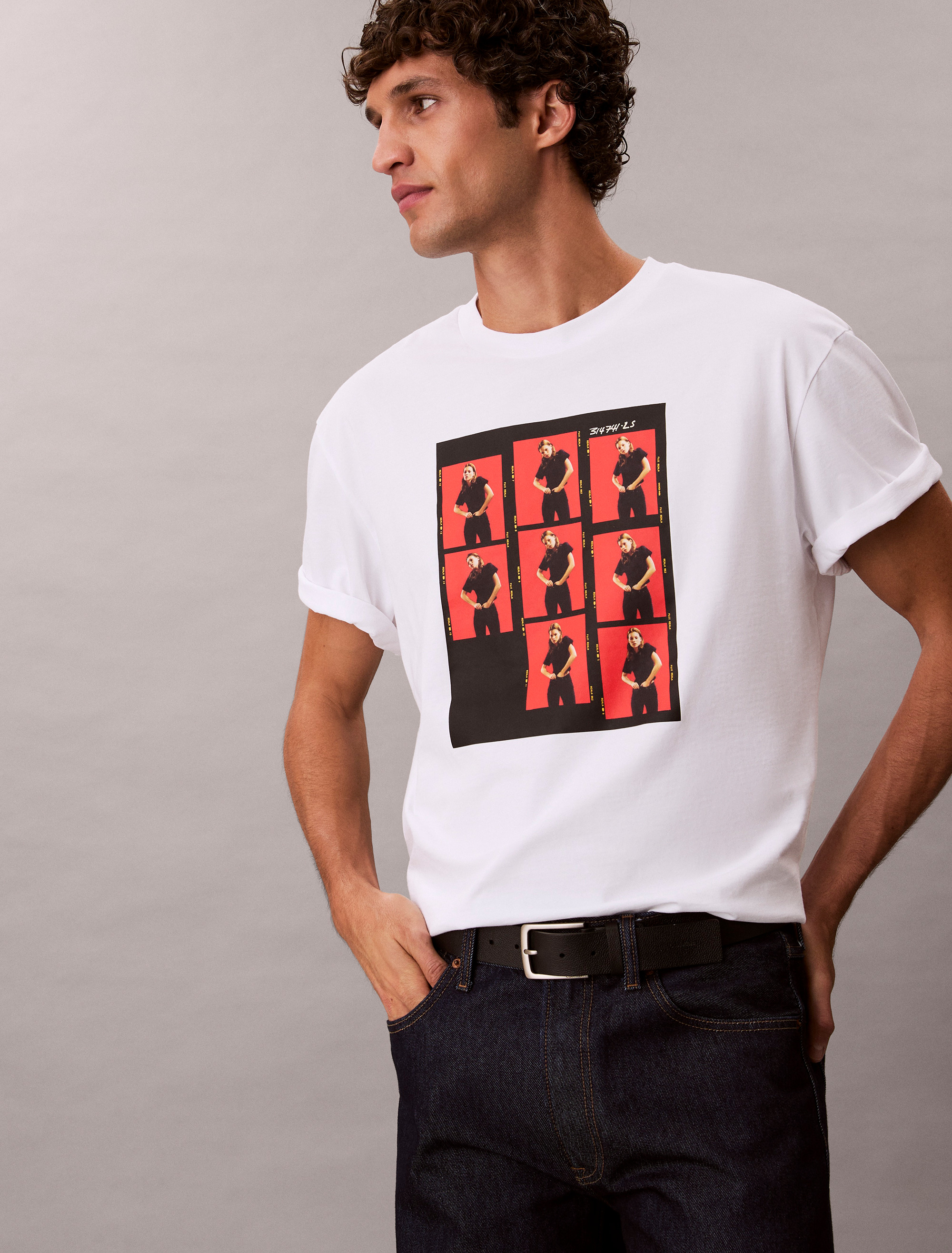 Kate Moss Graphic Relaxed T-Shirt