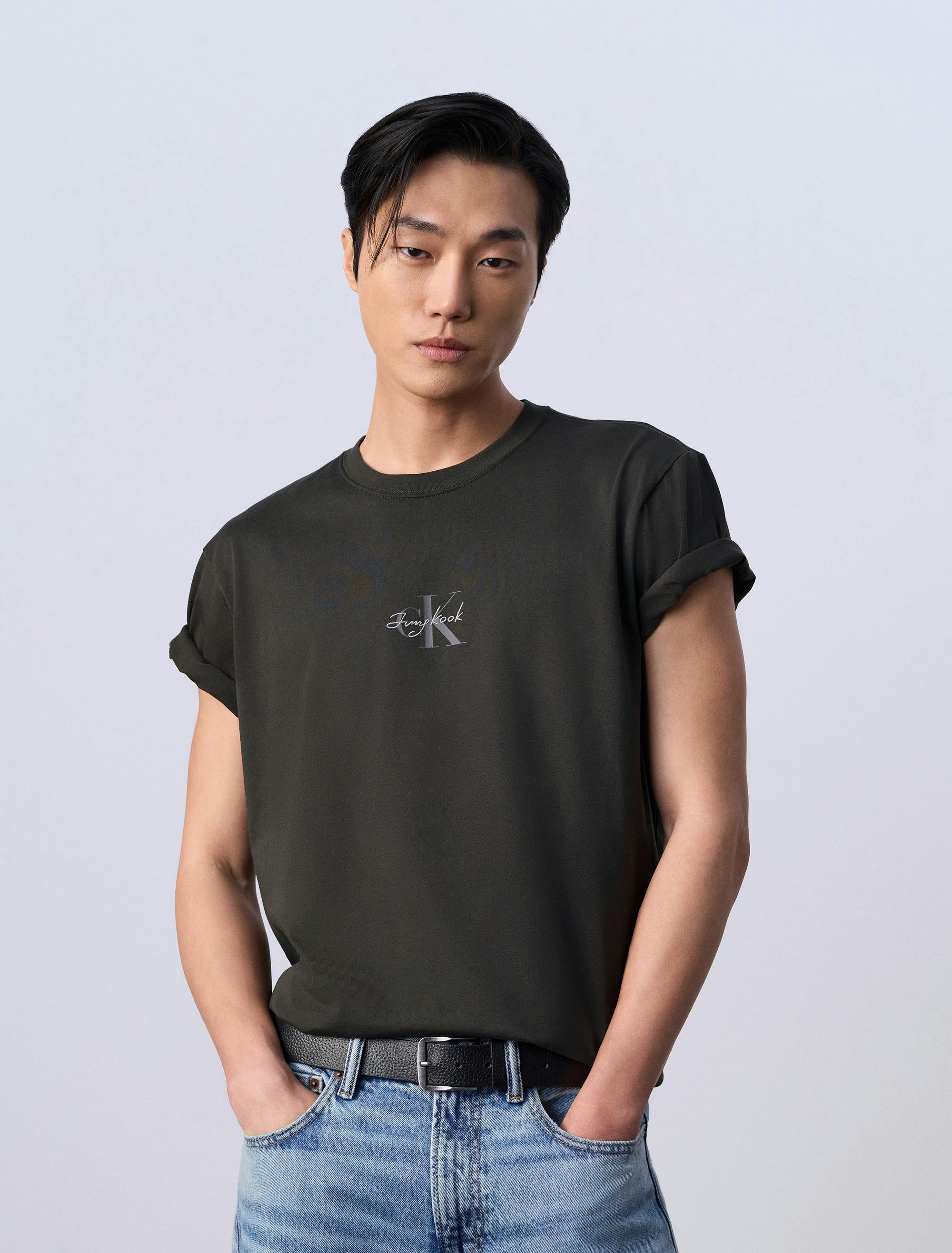 Jung Kook for Calvin Klein Monologo T-Shirt | Calvin Klein
