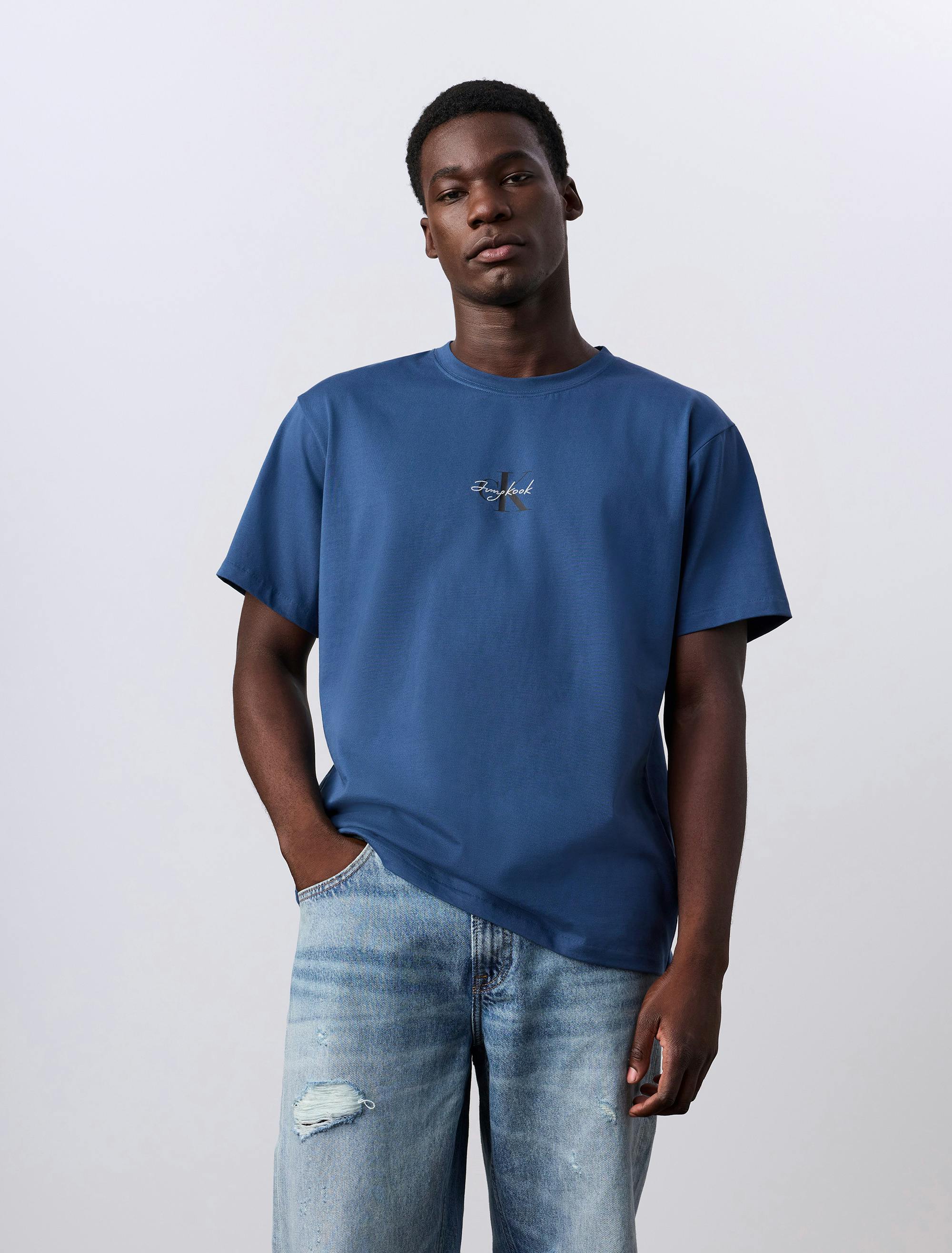 Jung Kook for Calvin Klein Monologo T-Shirt | Calvin Klein