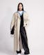 Wool Blend Trench Coat
