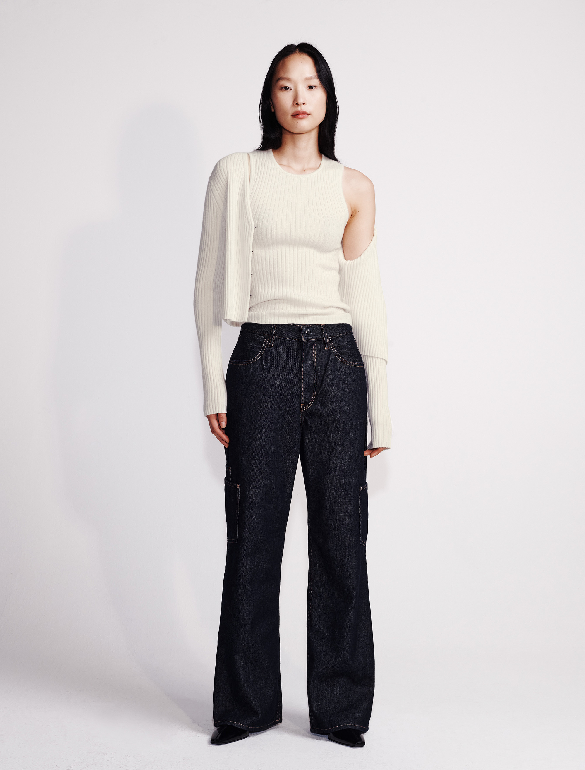 High Rise Wide Leg Jeans | Calvin Klein High Rise Wide Leg Jeans | Calvin Klein