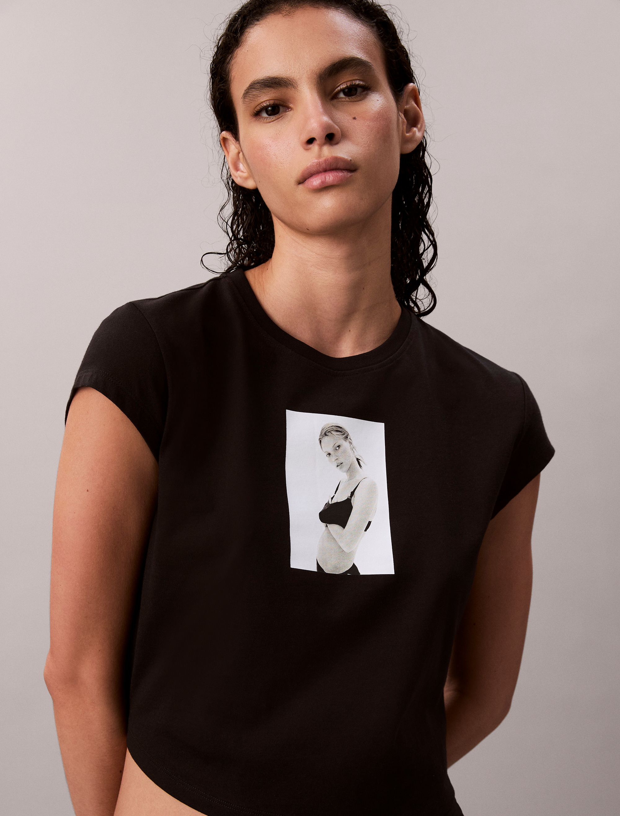 Kate Moss by David Sims Tシャツ L ブラック Kate Moss by David Sims Photo T-shirts 25SS vol.2 | TOPICS