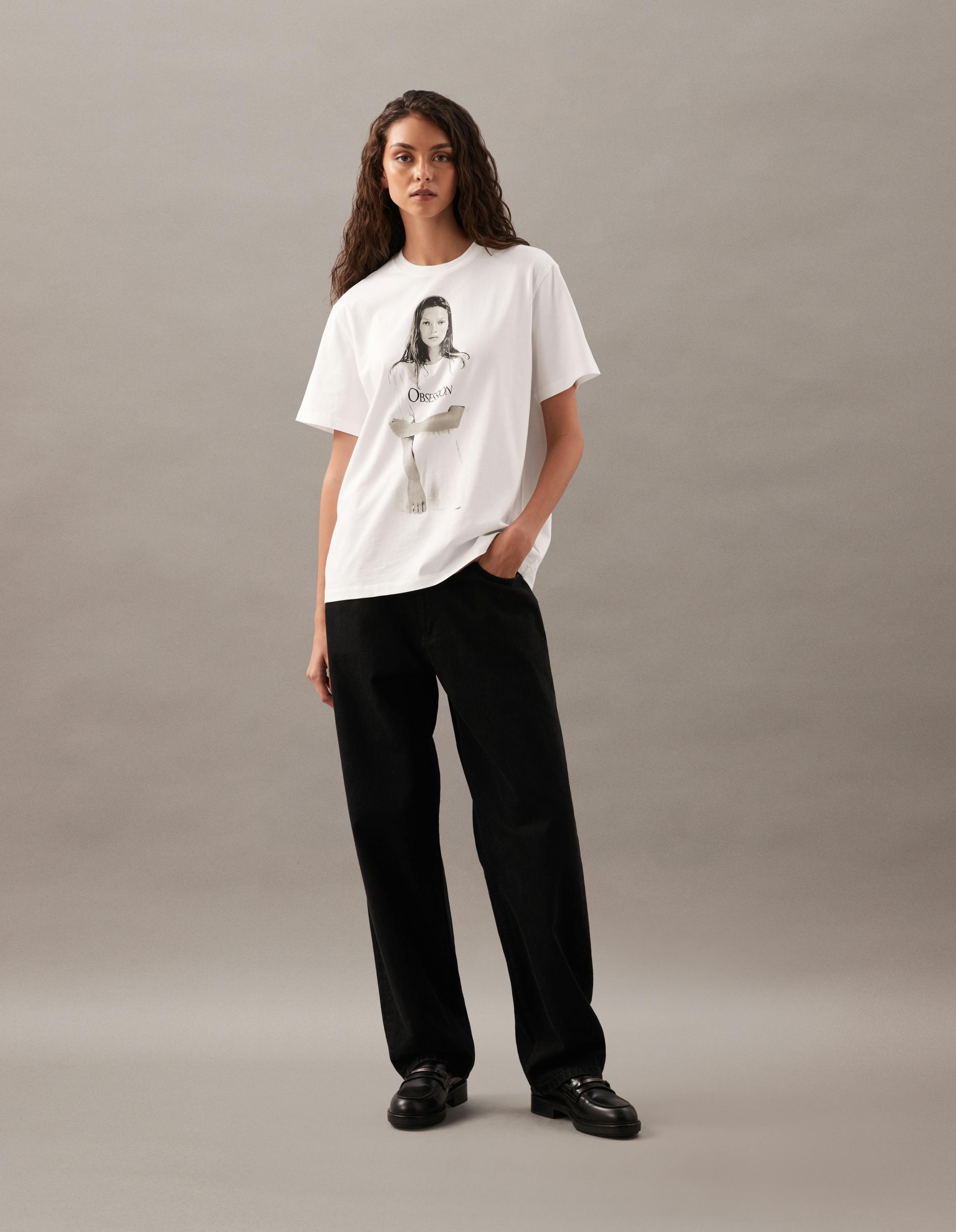Kate Moss Graphic T-Shirt | Calvin Klein