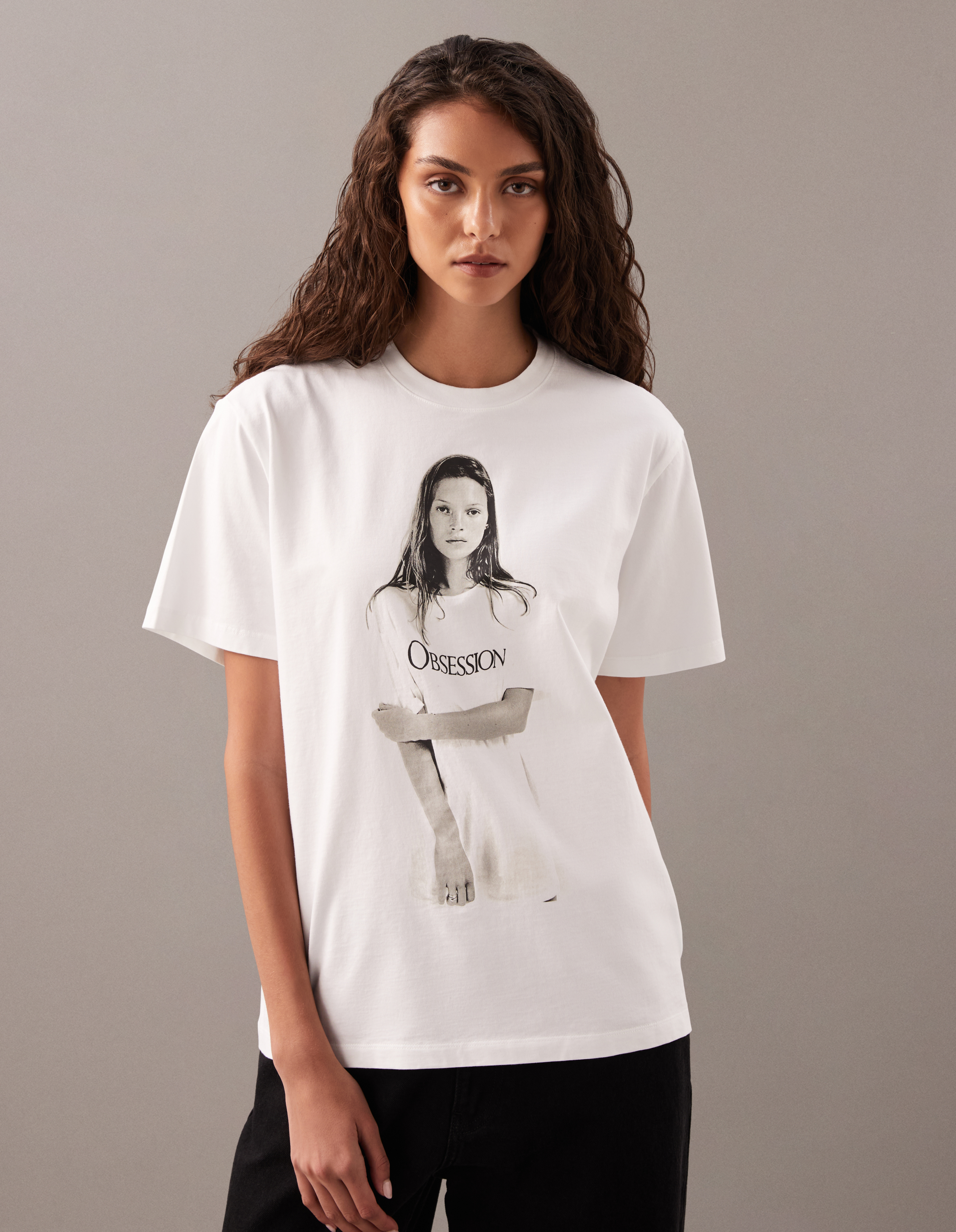 Kate Moss Graphic T-Shirt | Calvin Klein