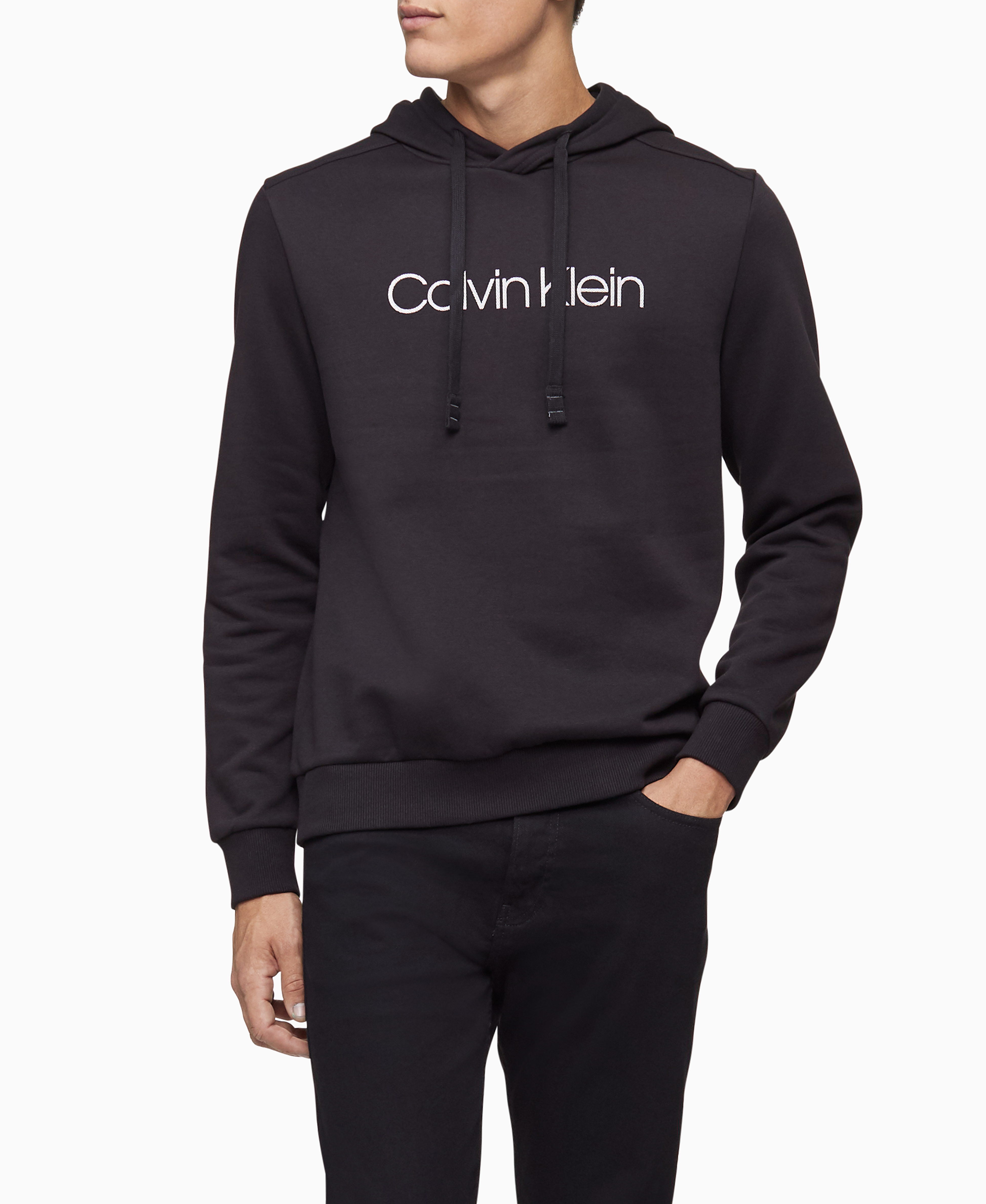 calvin klein navy hoodie