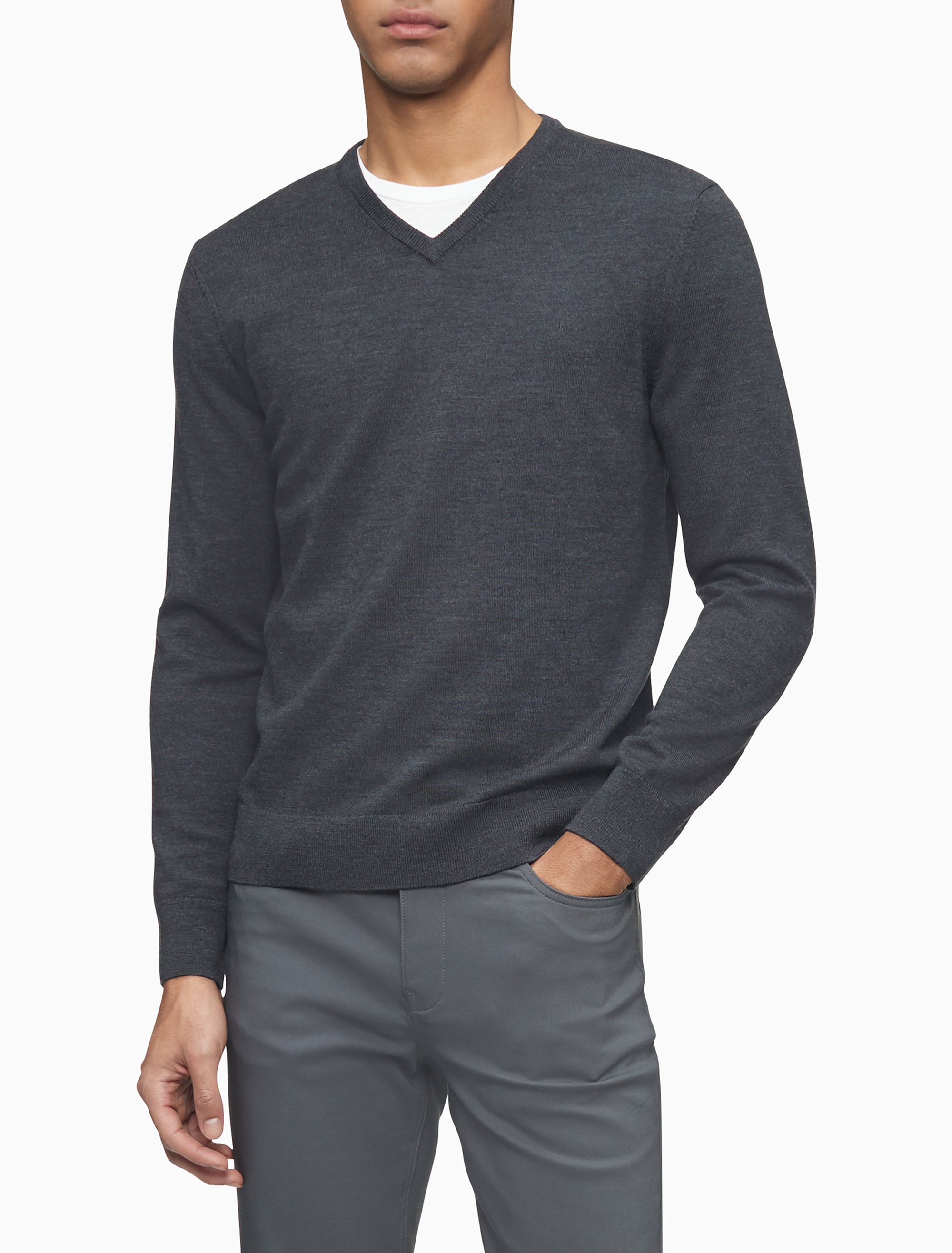 calvin klein merino wool turtleneck