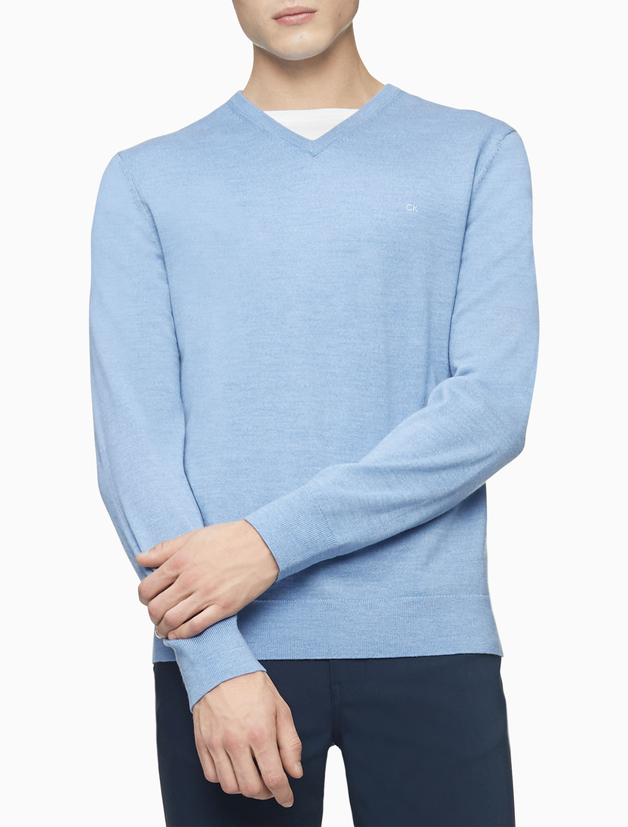 calvin klein merino wool sweater