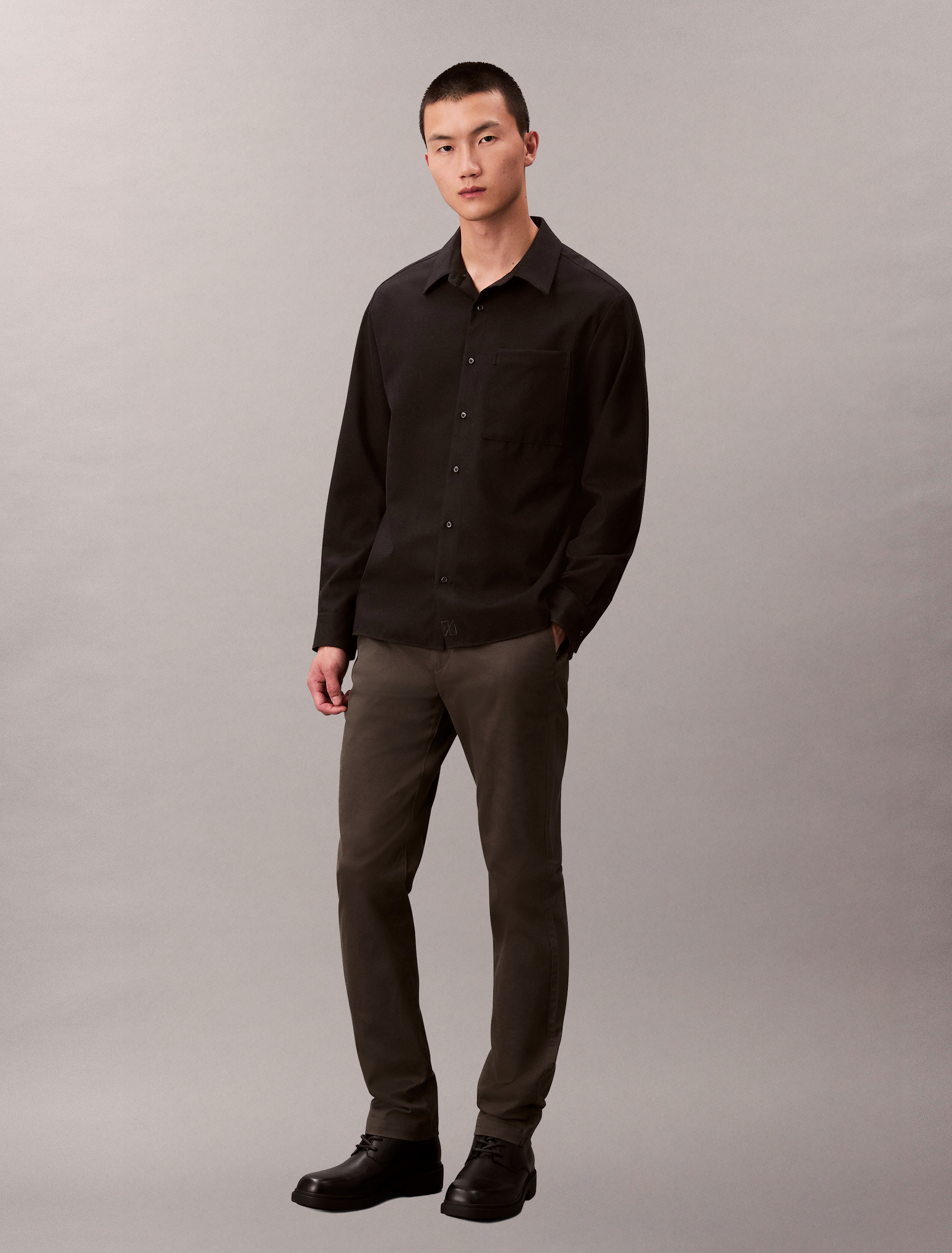 Slim Cotton Stretch Chinos