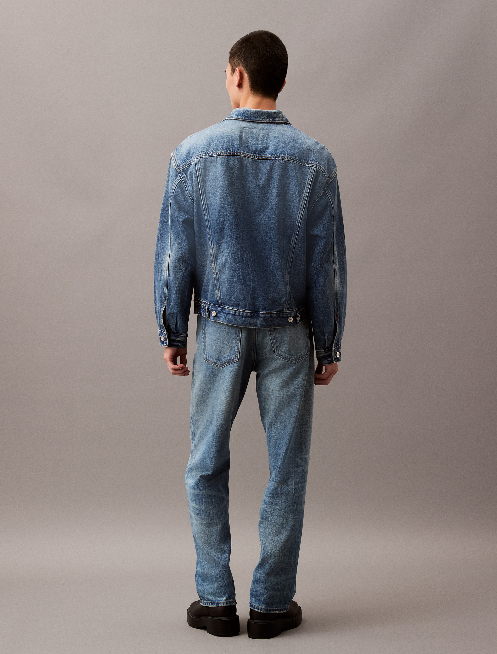 90s Denim Trucker Jacket | Calvin Klein