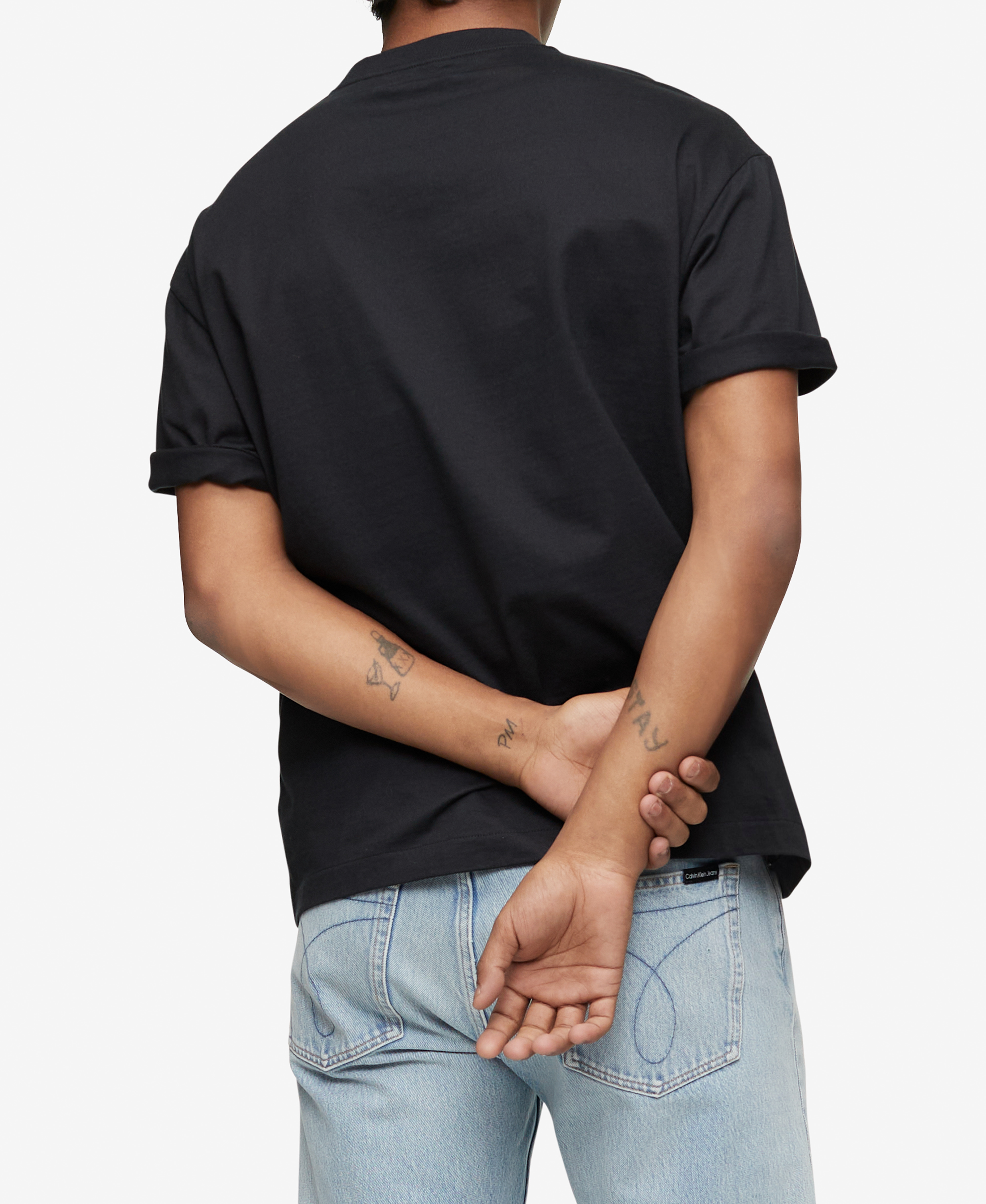 Relaxed Fit Archive Logo Crewneck T-Shirt | Calvin Klein