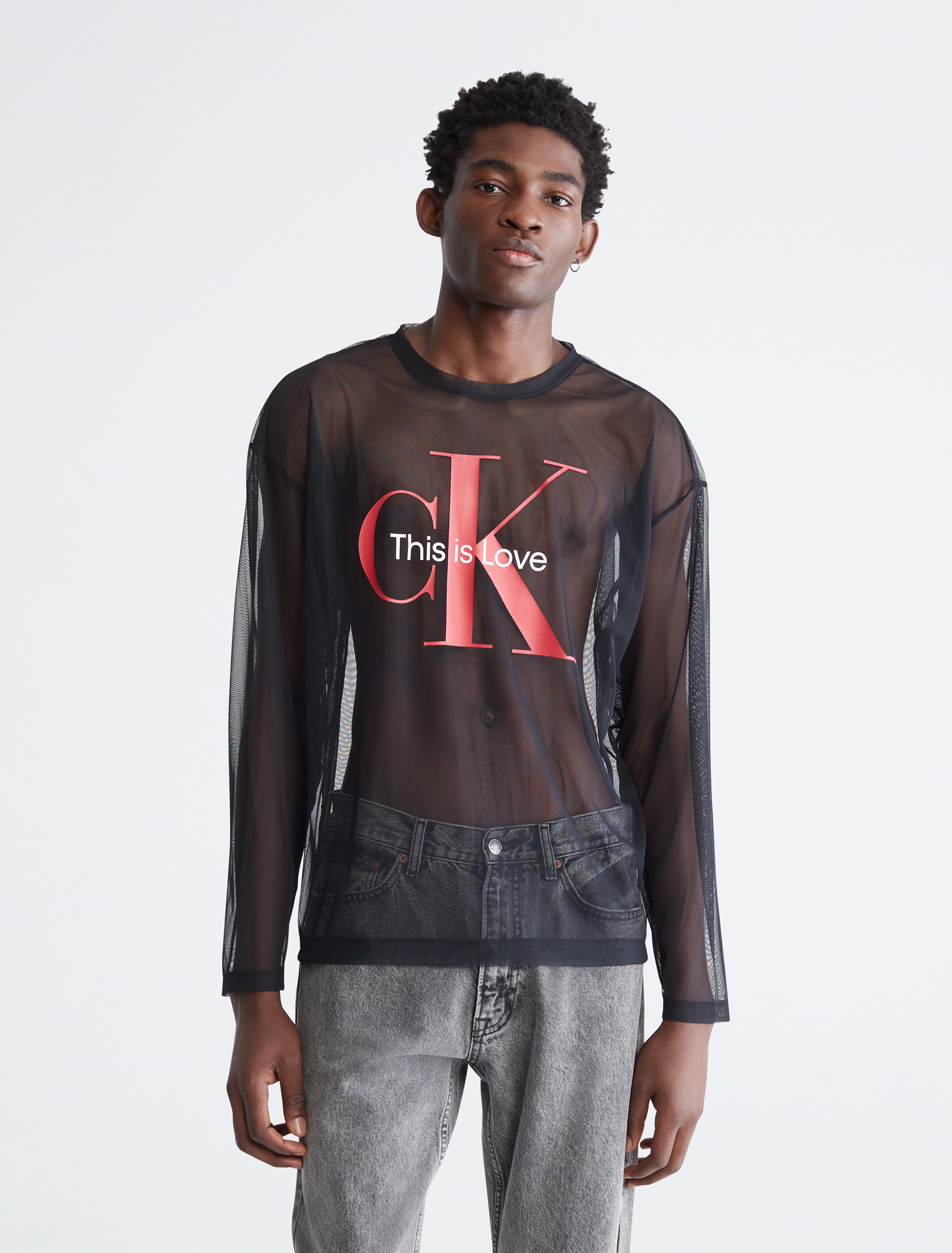 Calvin klein deals long sleeve shirts