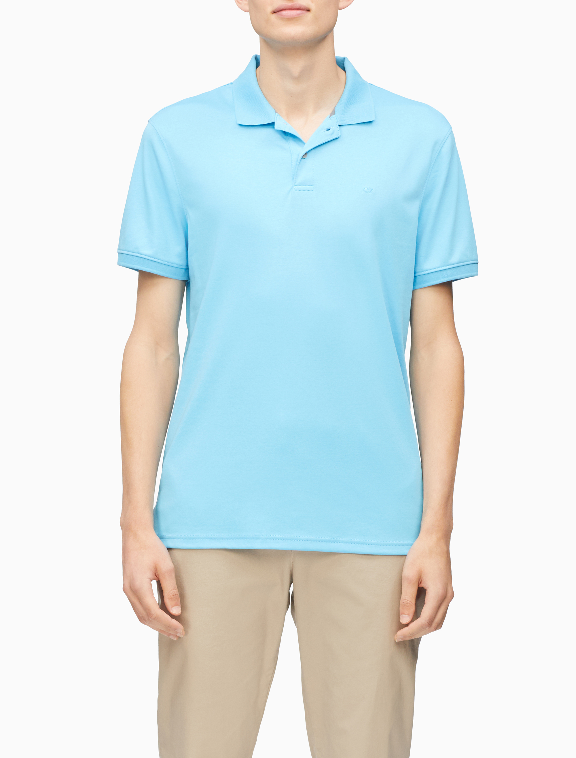 calvin klein polo shirt liquid touch