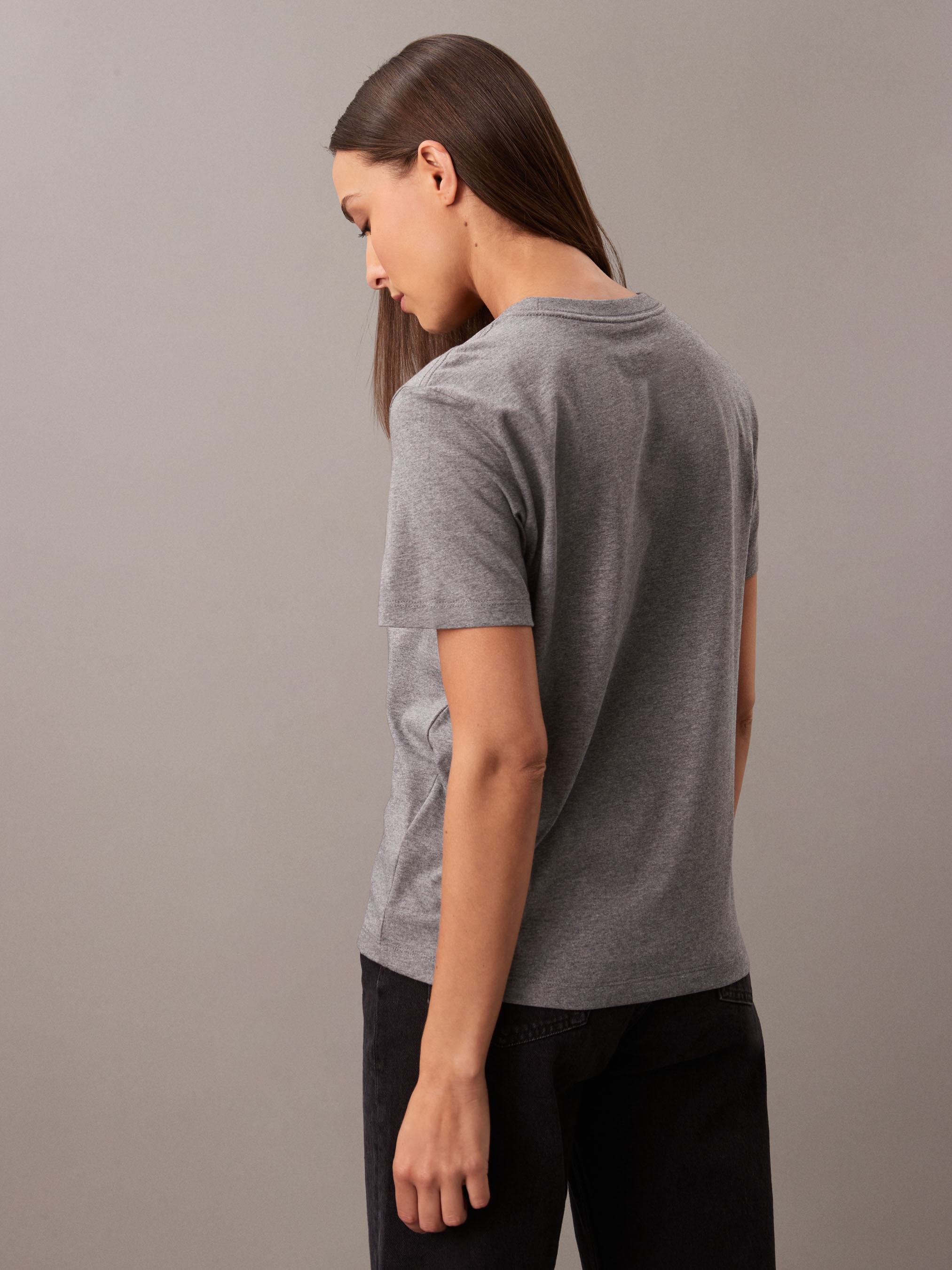 Embroidered Monogram Logo T-Shirt | Calvin Klein