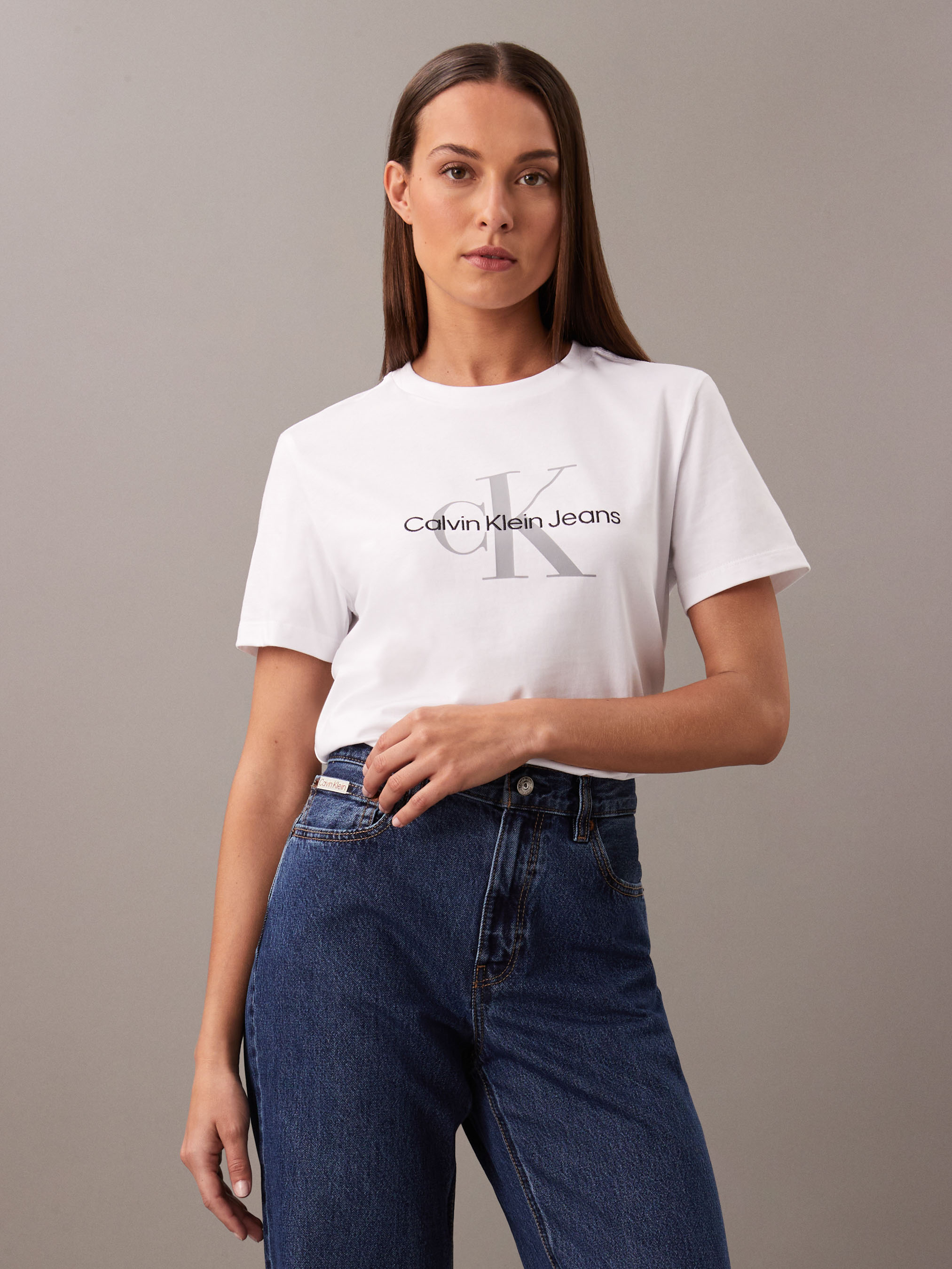 Monogram logo calvin klein hotsell